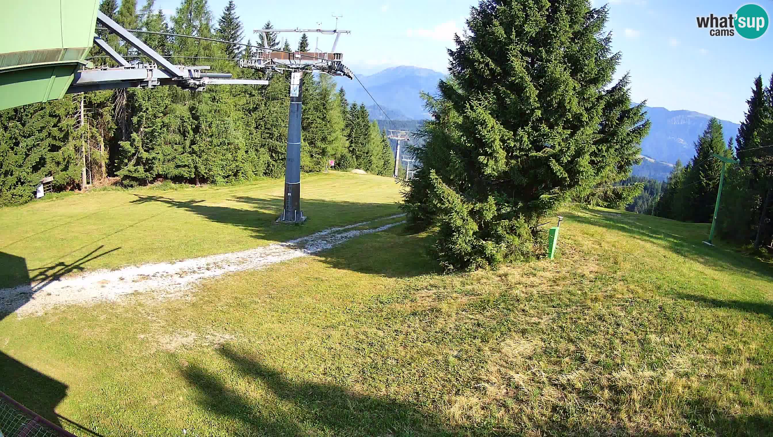 Skijalište Cerkno web kamera Lom – Slovenija
