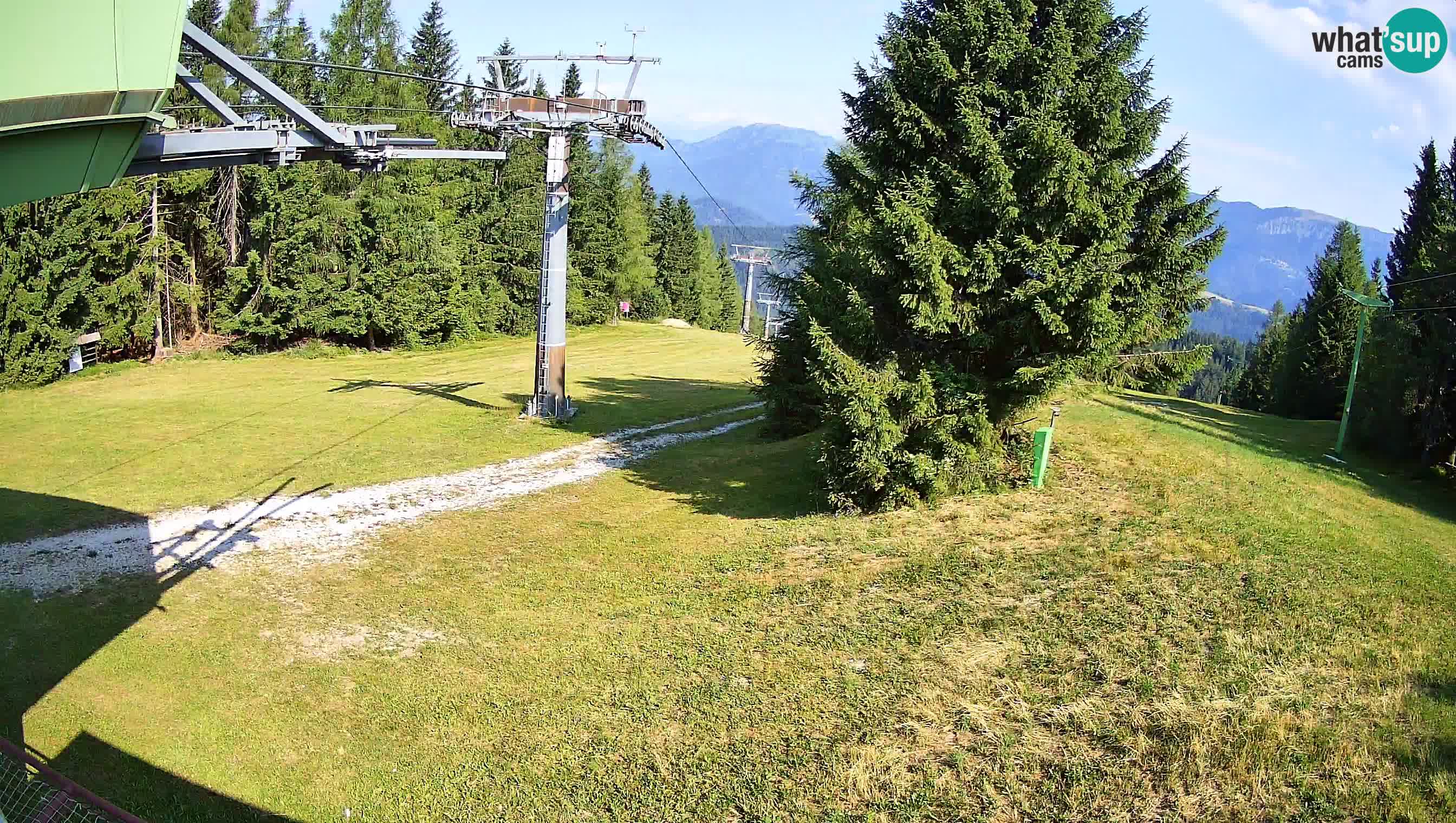 Centre de ski de Cerkno webcam Lom – Slovénie