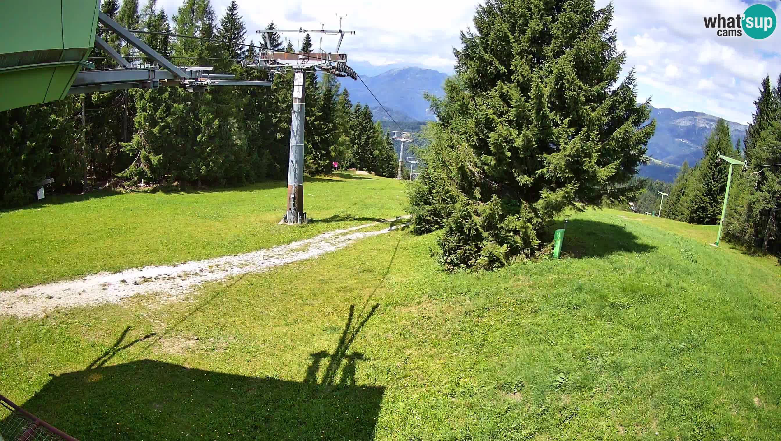 Skizentrum webcam Cerkno Lom – Slowenien
