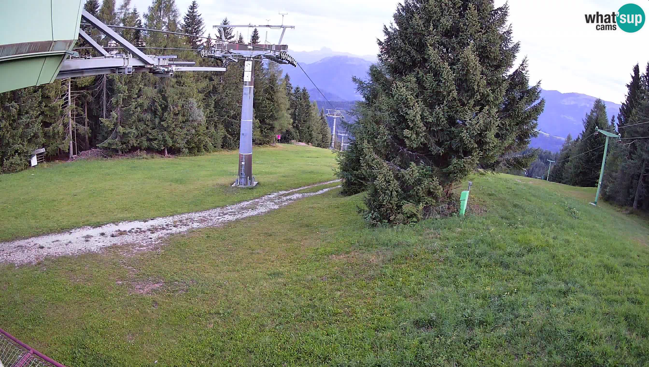 Smušišče Cerkno spletna kamera Lom zgornja proga