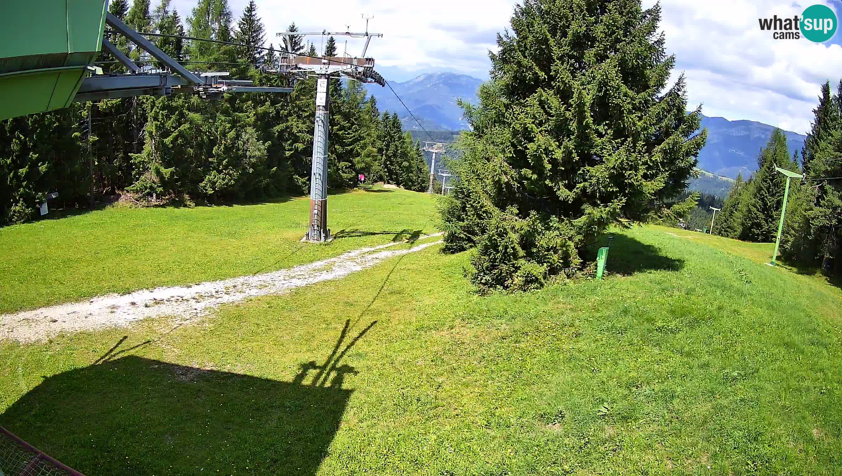 Skijalište Cerkno web kamera Lom – Slovenija