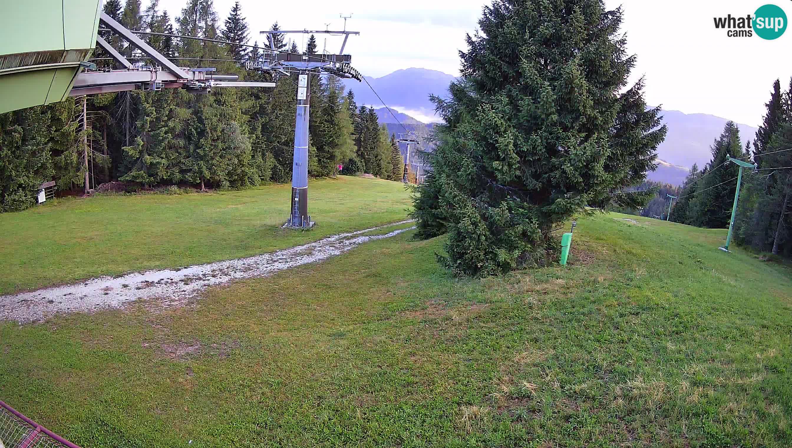Centre de ski de Cerkno webcam Lom – Slovénie