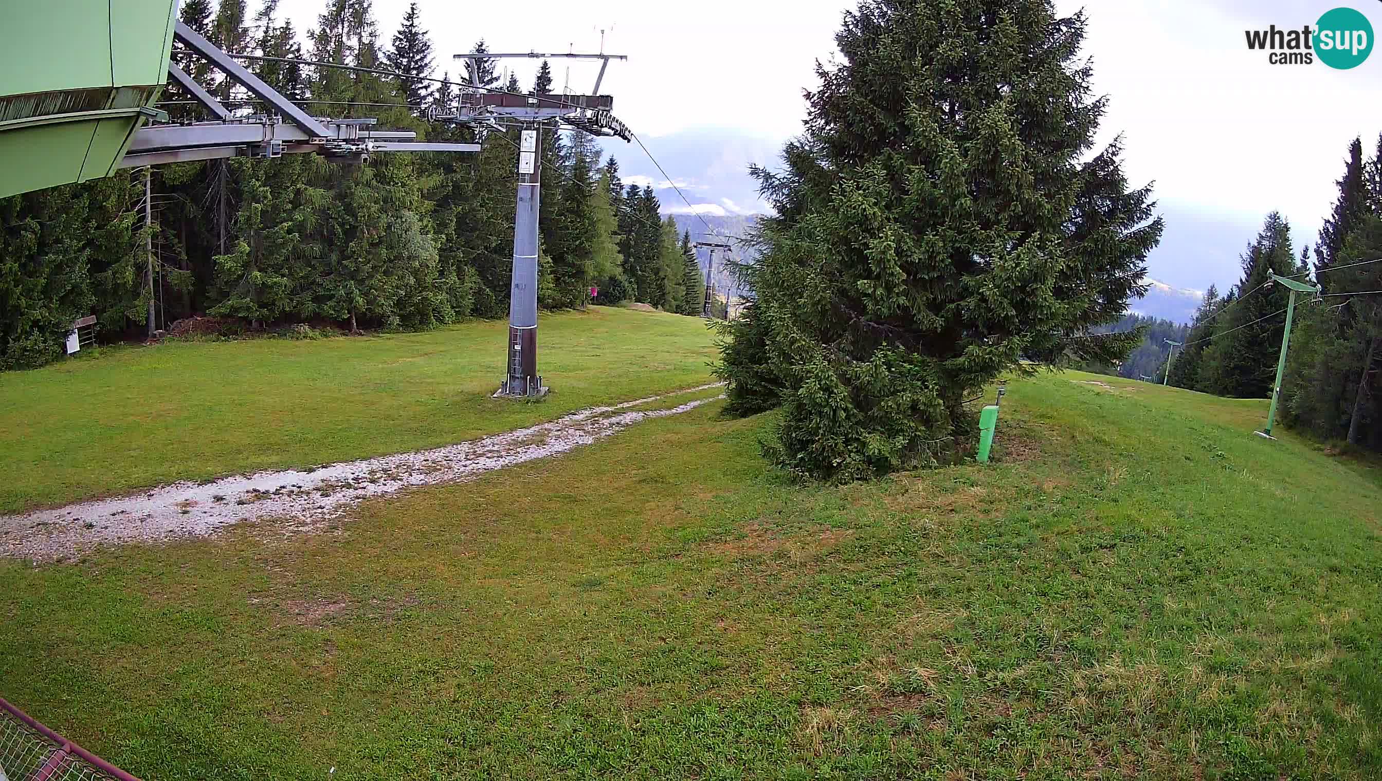 Skijalište Cerkno web kamera Lom – Slovenija