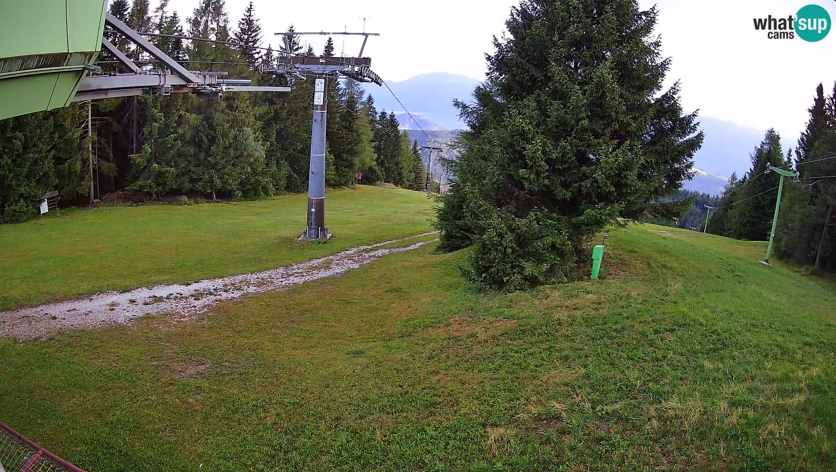 Centre de ski de Cerkno webcam Lom – Slovénie