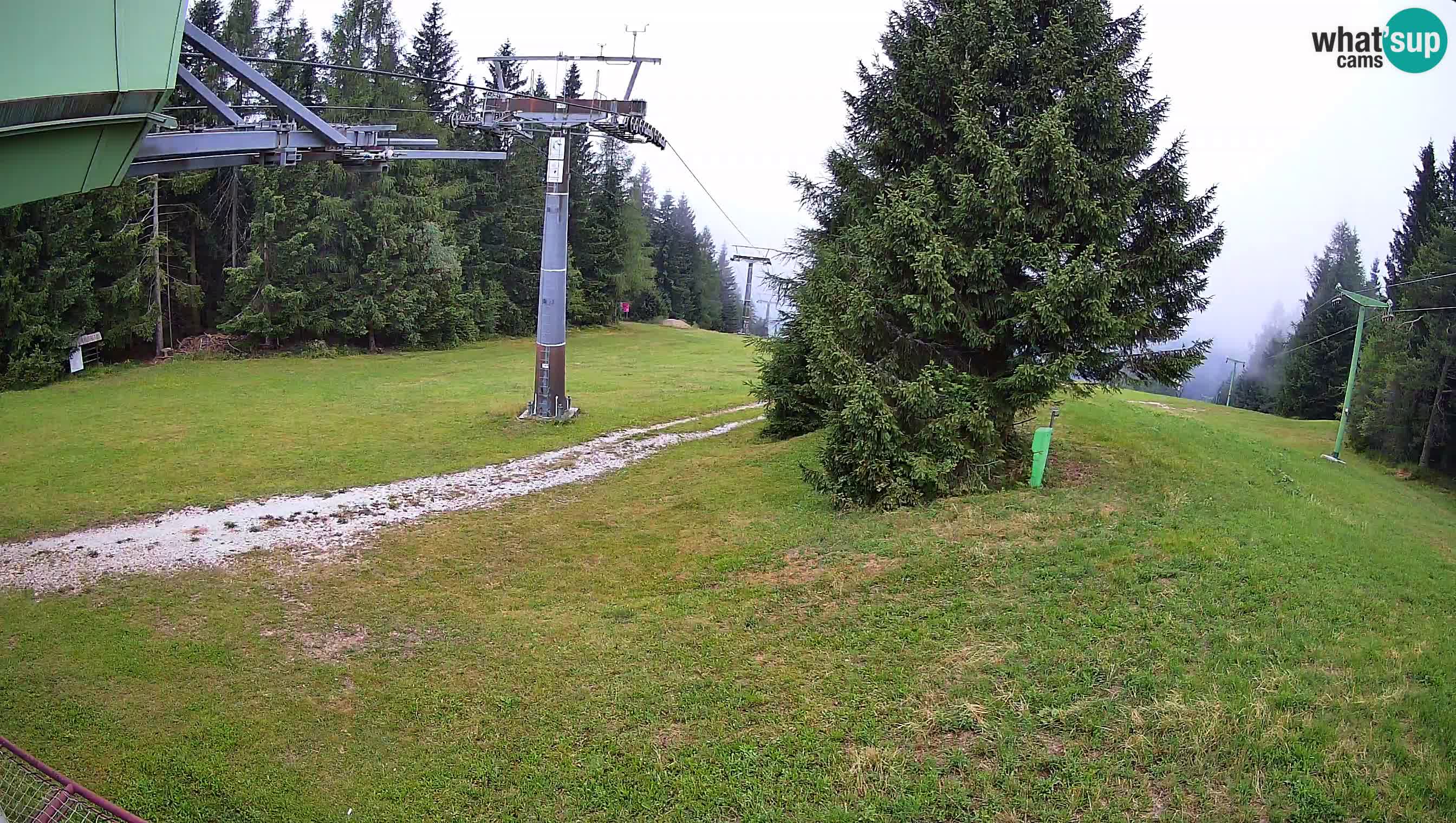 Centre de ski de Cerkno webcam Lom – Slovénie