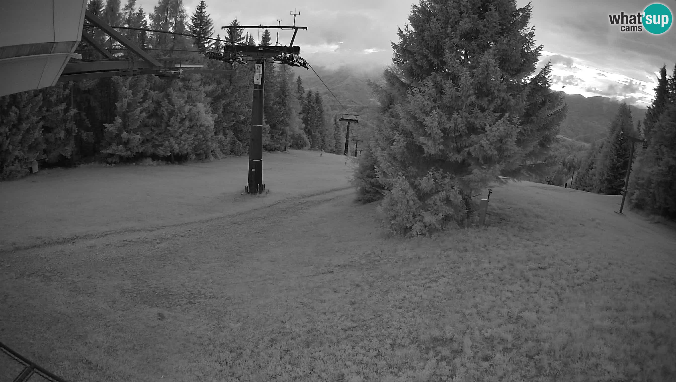 Centre de ski de Cerkno webcam Lom – Slovénie