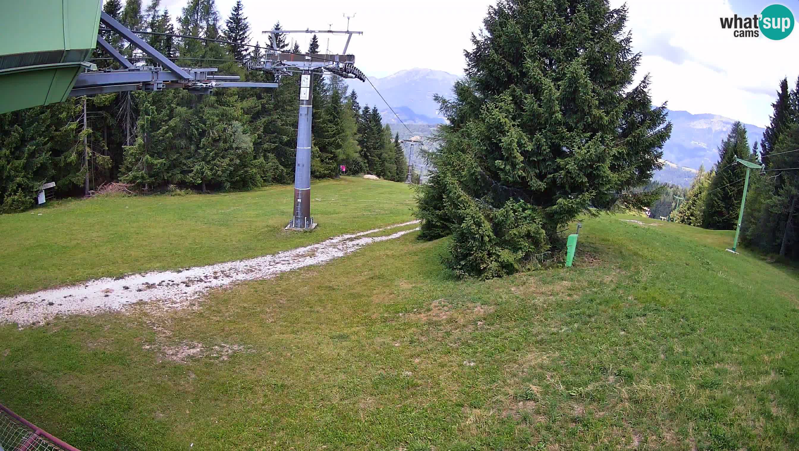 Centre de ski de Cerkno webcam Lom – Slovénie