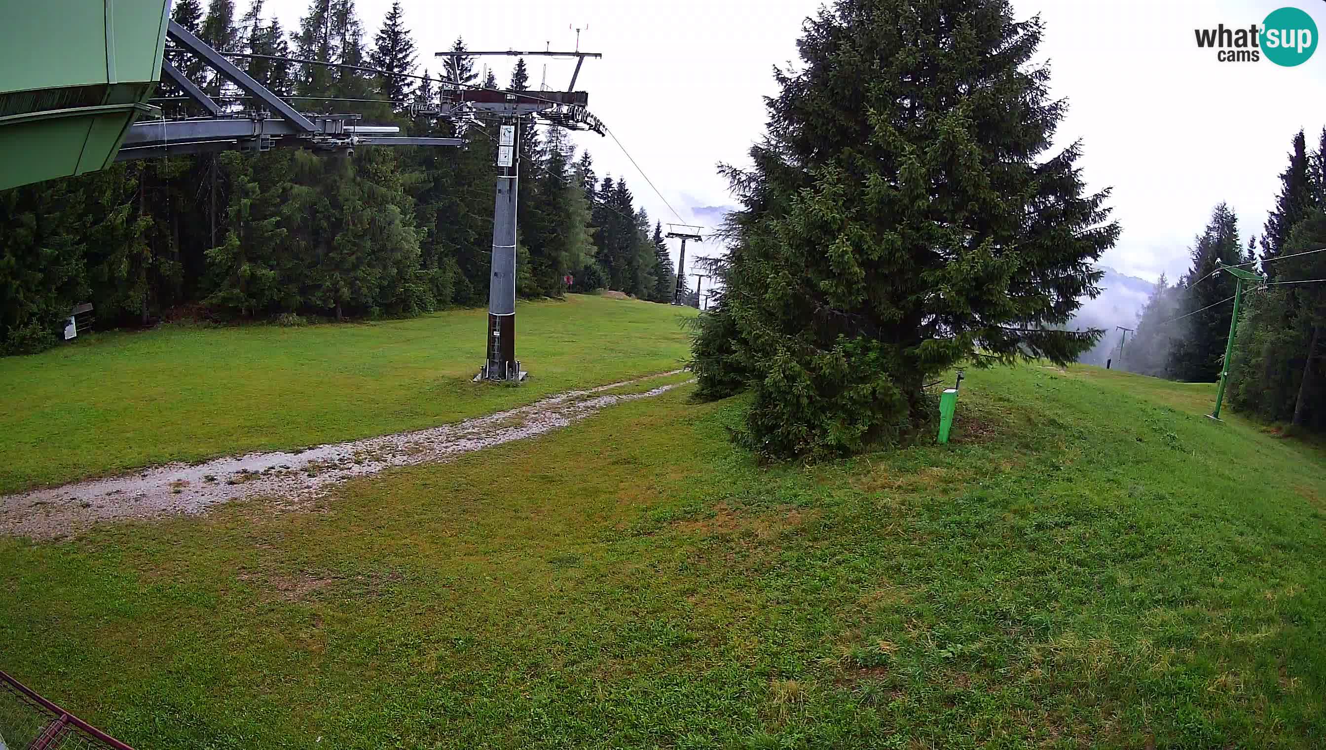 Skijalište Cerkno web kamera Lom – Slovenija