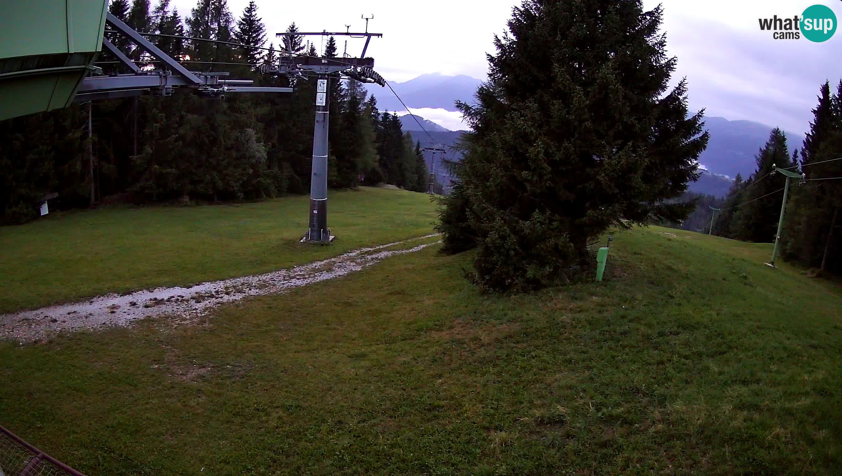 Centre de ski de Cerkno webcam Lom – Slovénie
