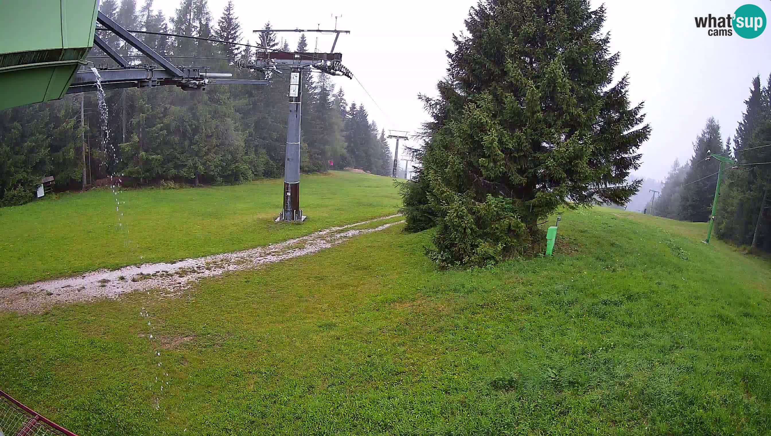 Centre de ski de Cerkno webcam Lom – Slovénie