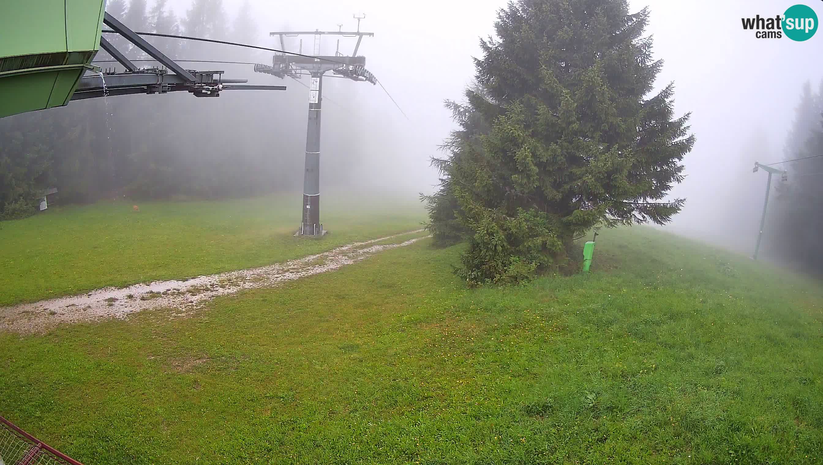 Skijalište Cerkno web kamera Lom – Slovenija
