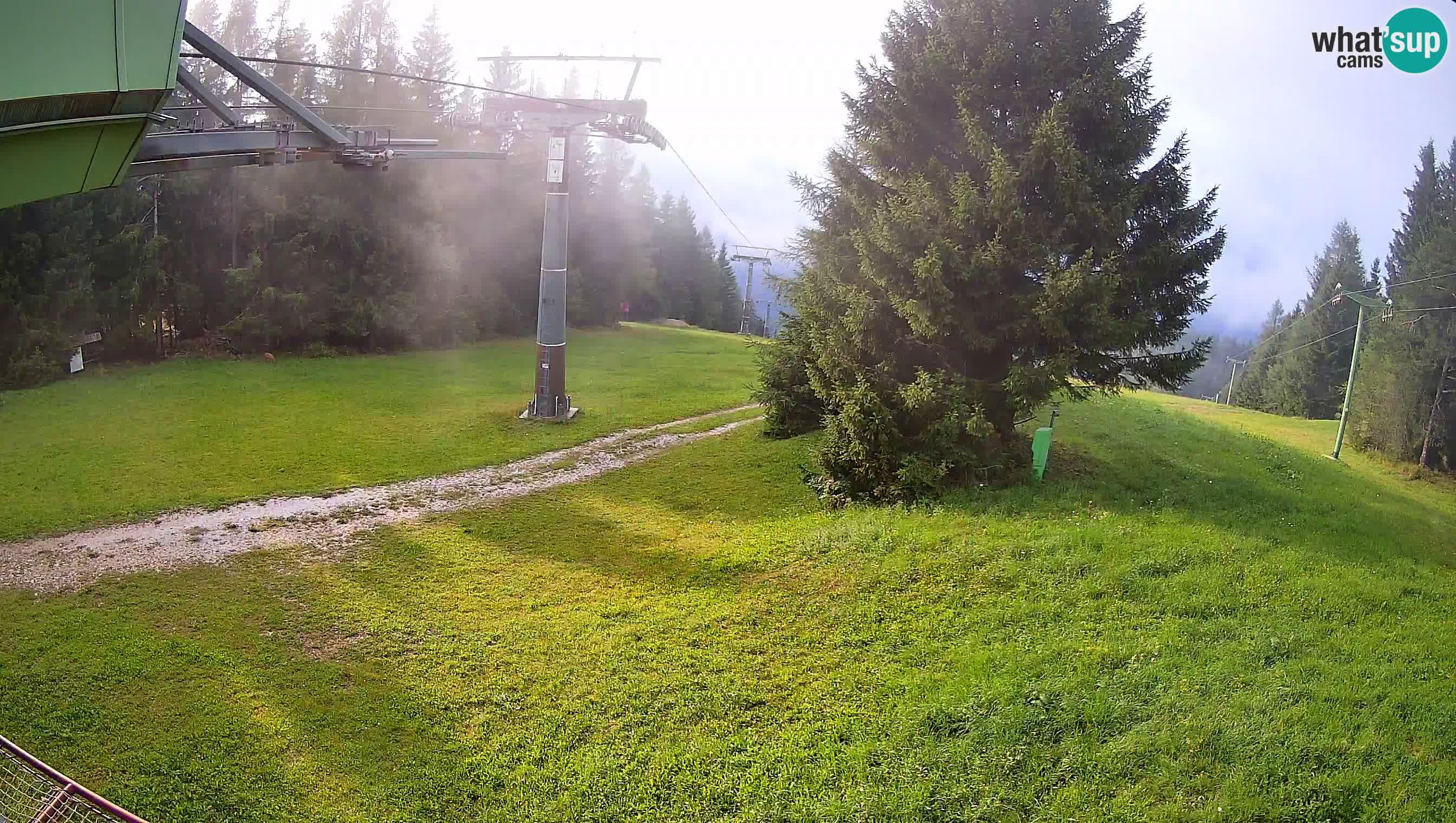 Skizentrum webcam Cerkno Lom – Slowenien