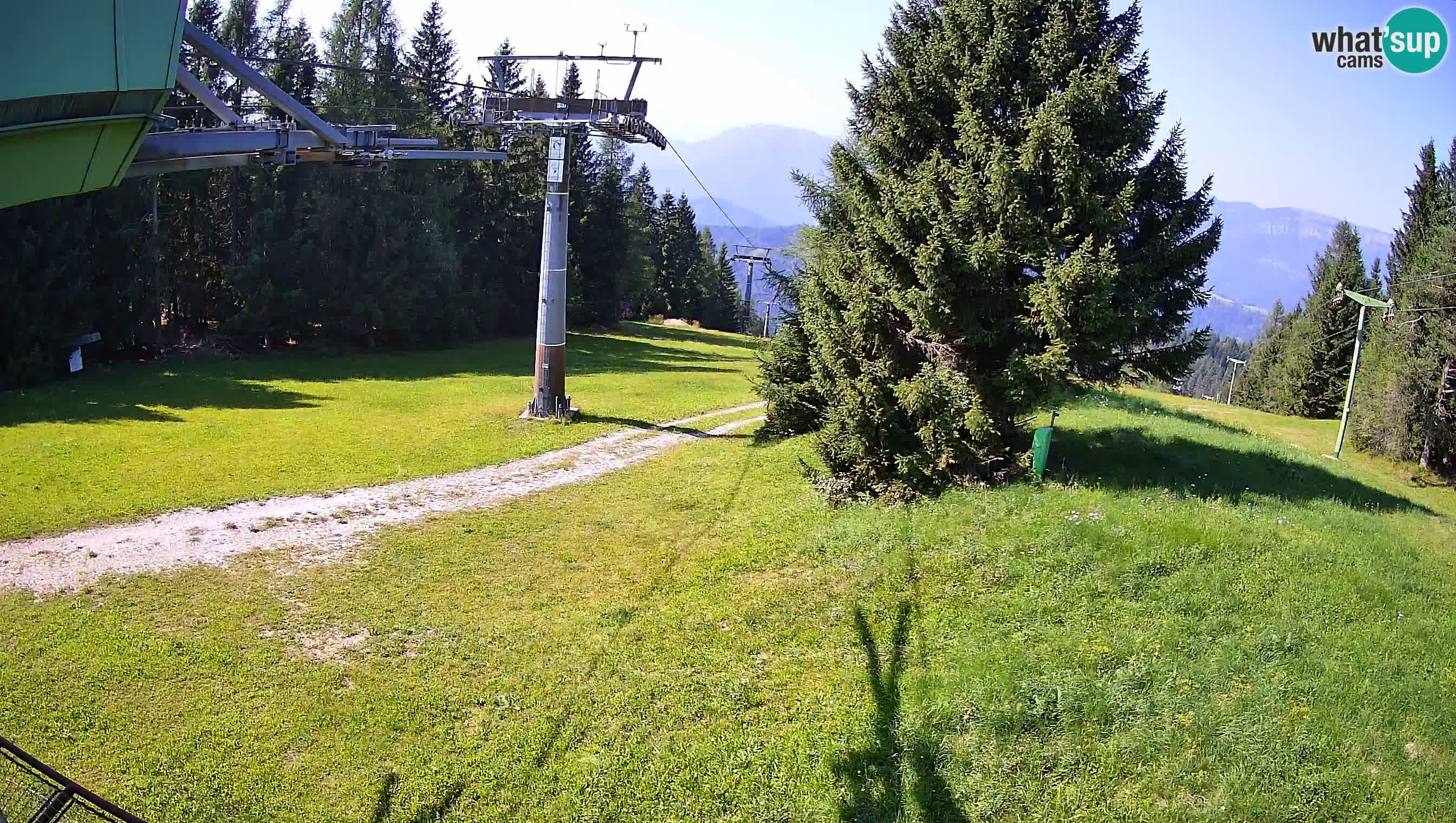 Smušišče Cerkno spletna kamera Lom zgornja proga