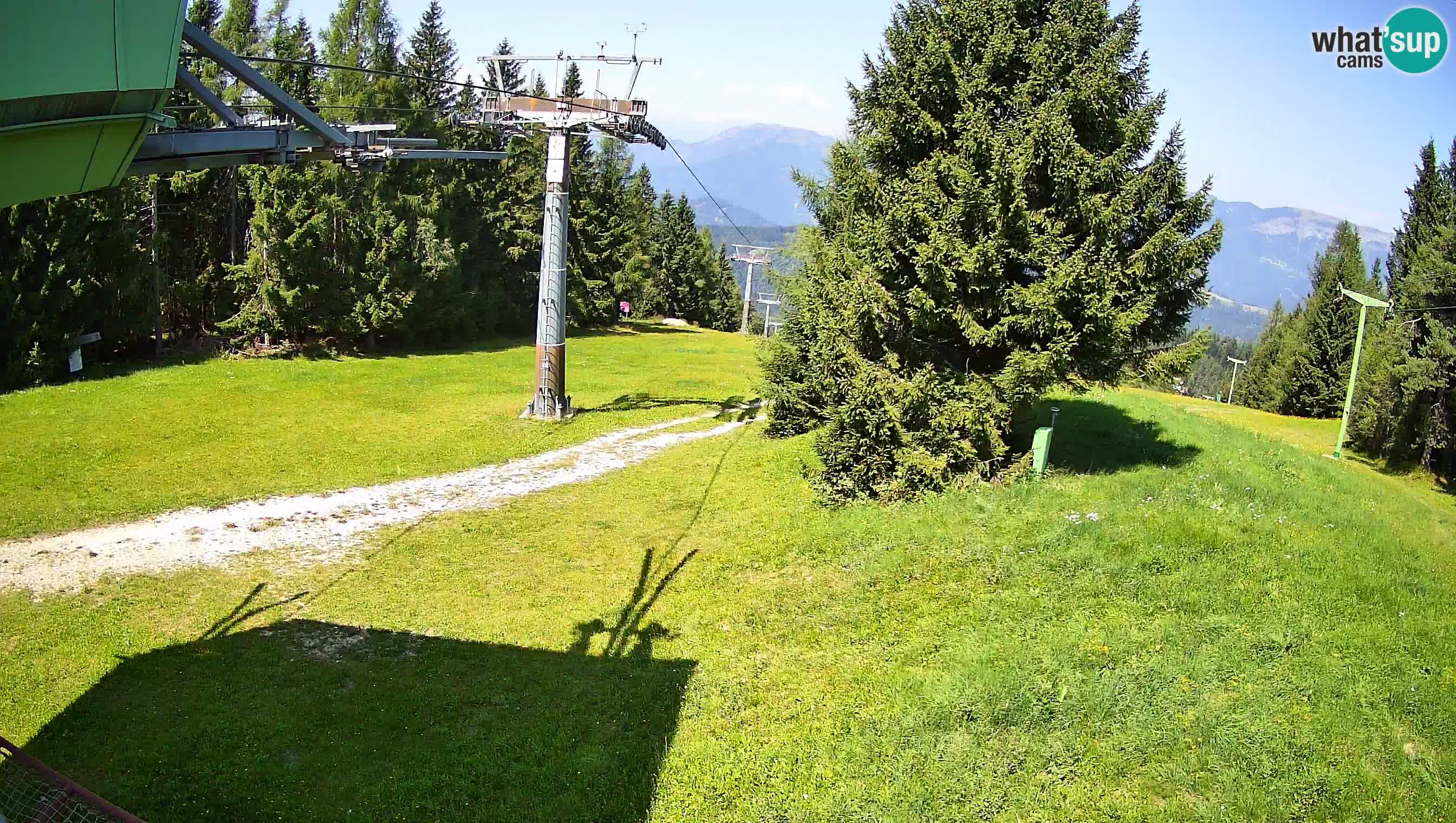 Centre de ski de Cerkno webcam Lom – Slovénie