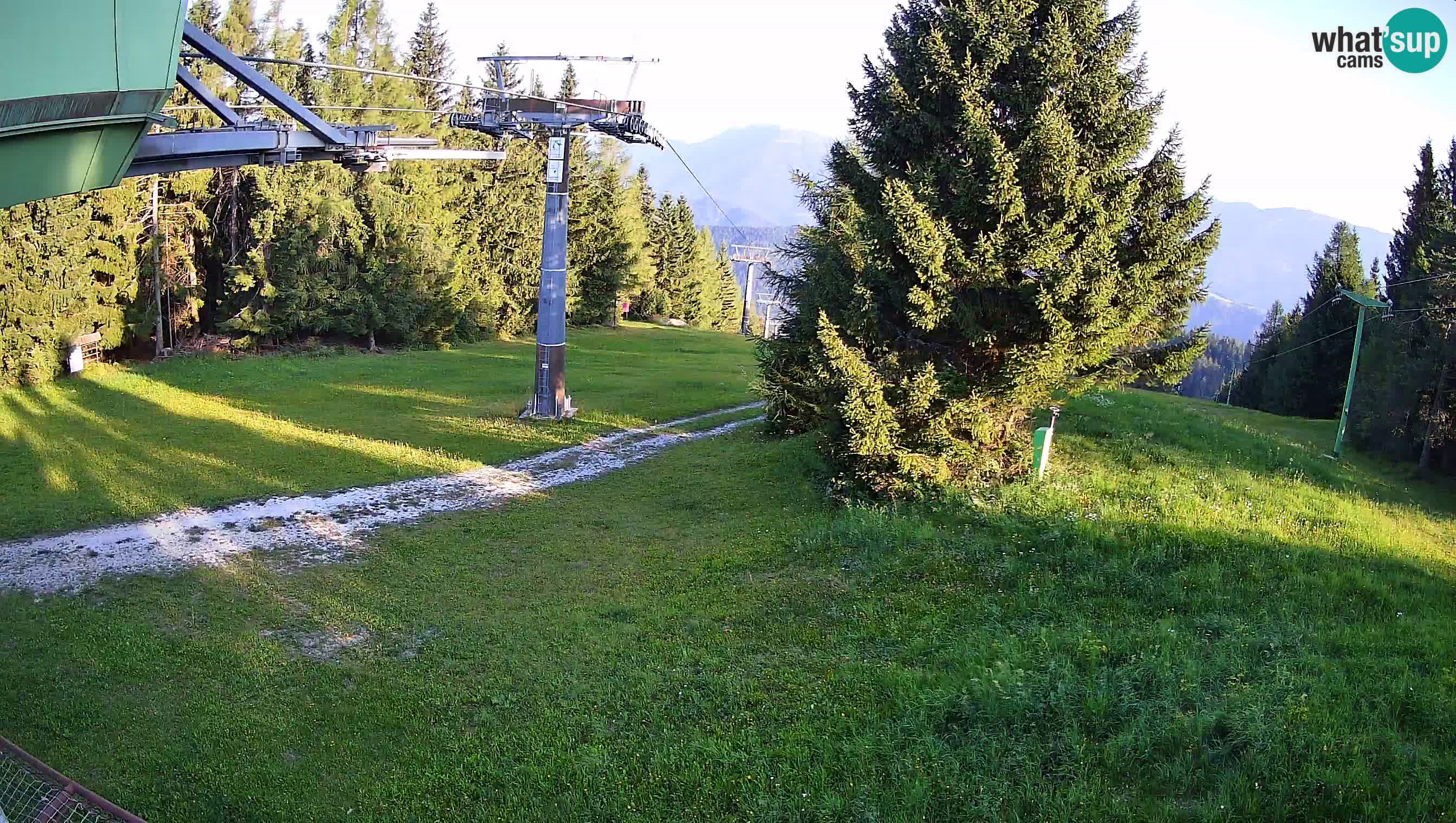 Centre de ski de Cerkno webcam Lom – Slovénie