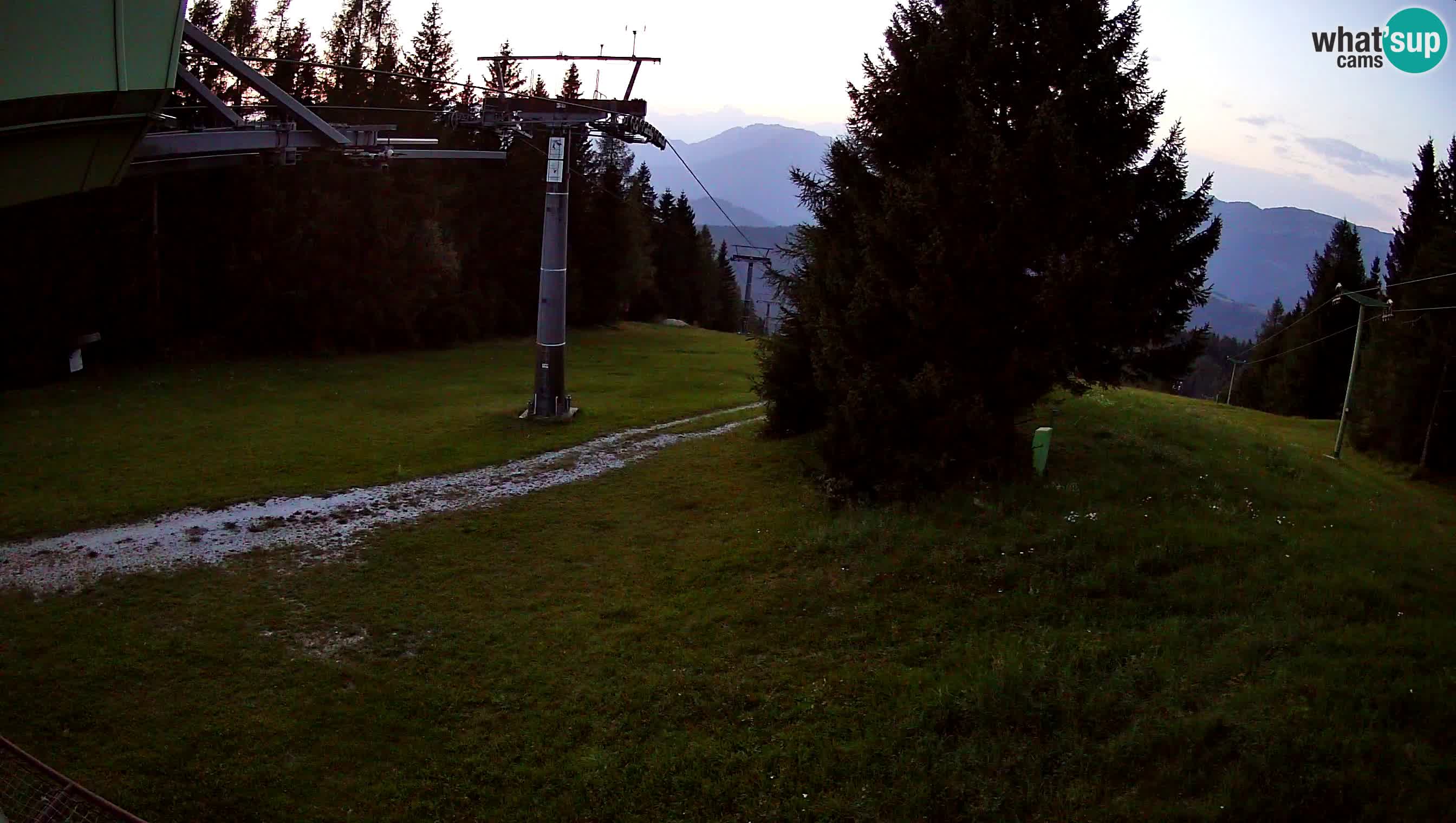 Centre de ski de Cerkno webcam Lom – Slovénie