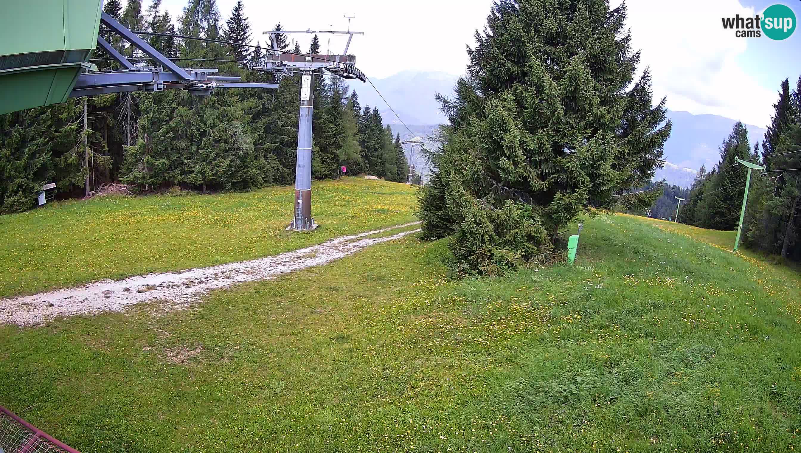 Skijalište Cerkno web kamera Lom – Slovenija