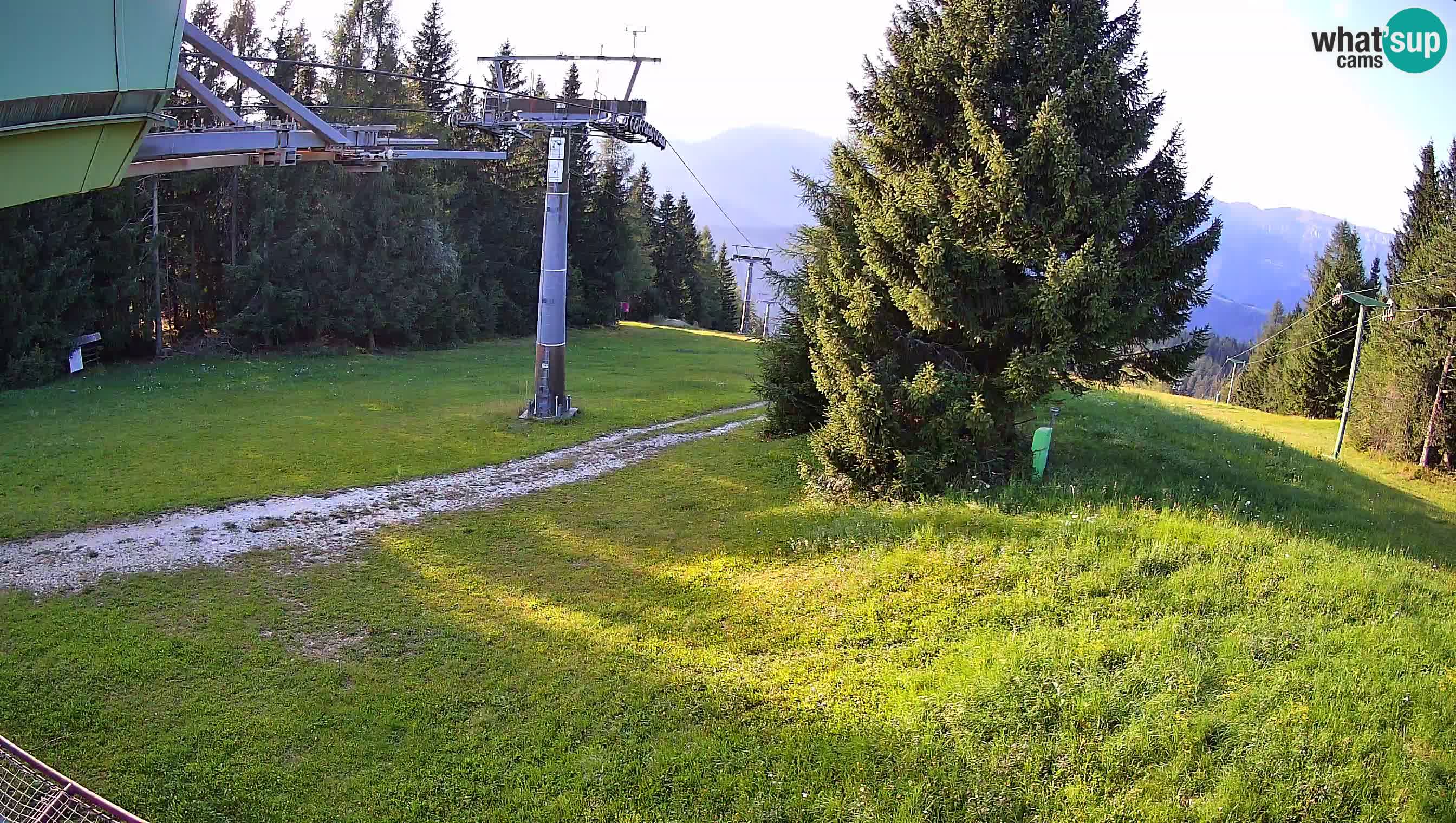 Smušišče Cerkno spletna kamera Lom zgornja proga