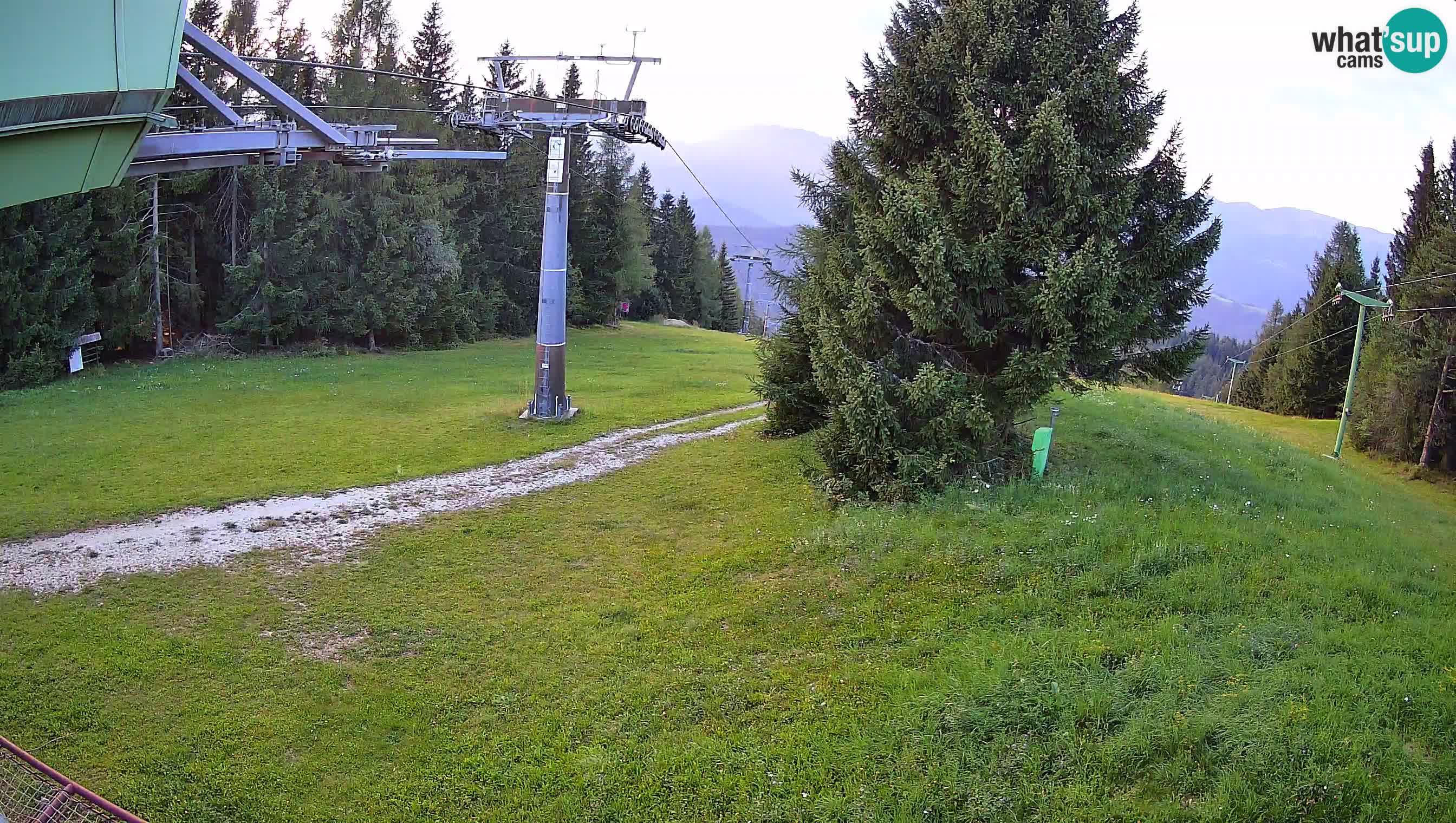 Smušišče Cerkno spletna kamera Lom zgornja proga