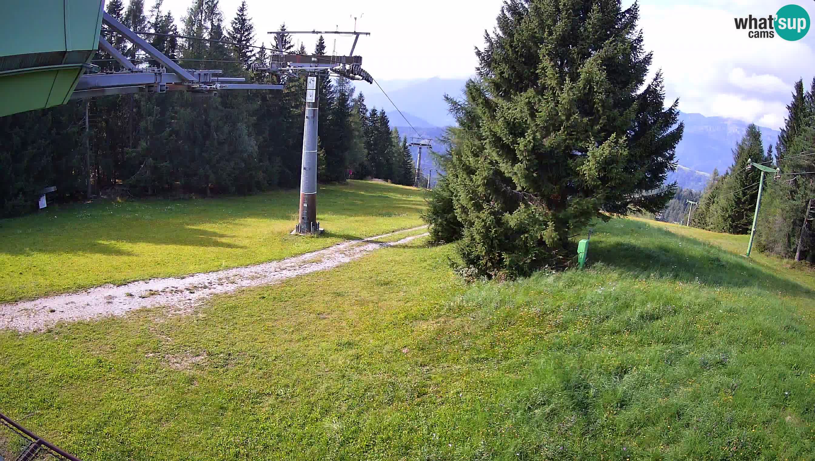 Smušišče Cerkno spletna kamera Lom zgornja proga
