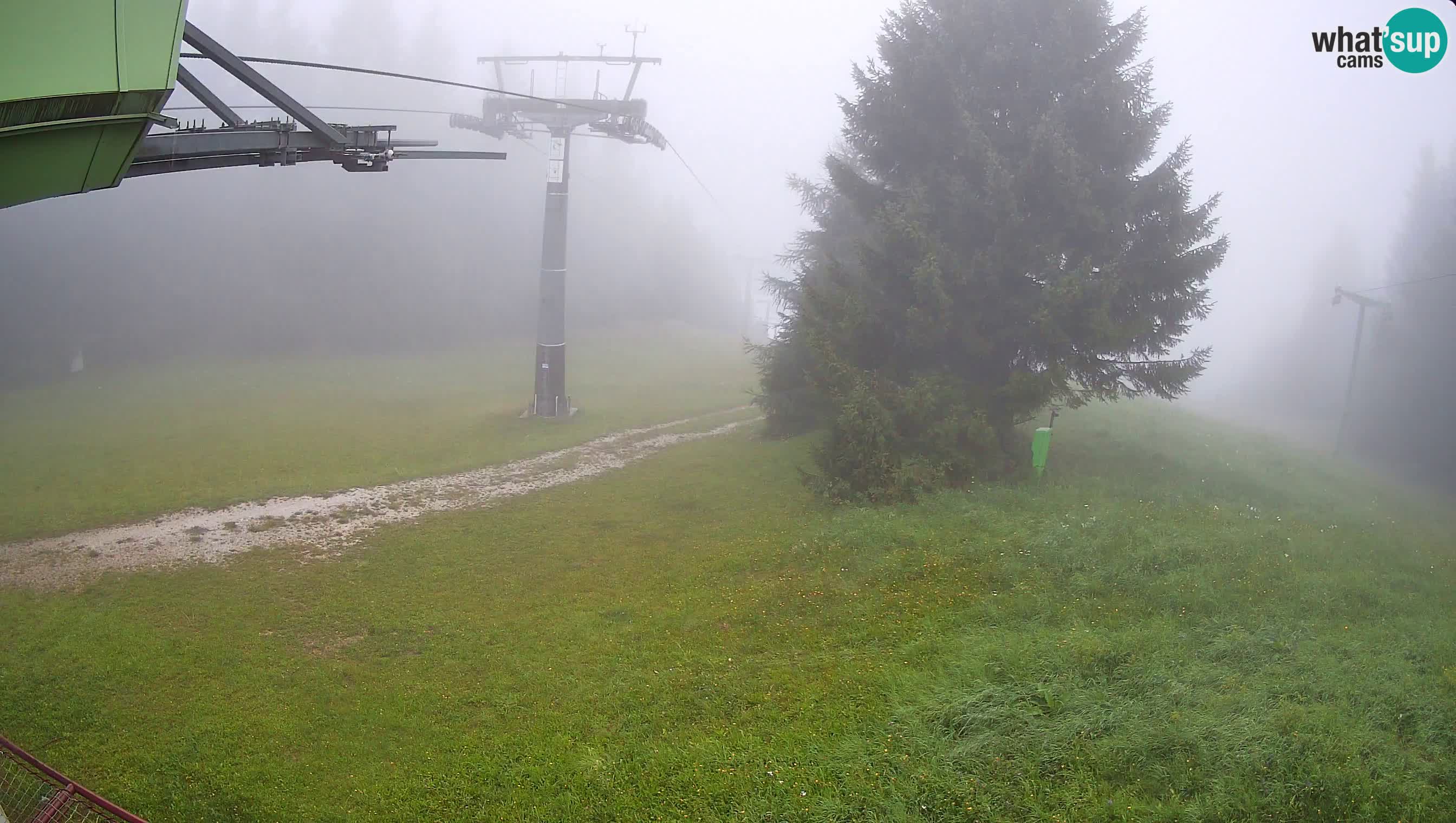 Centre de ski de Cerkno webcam Lom – Slovénie