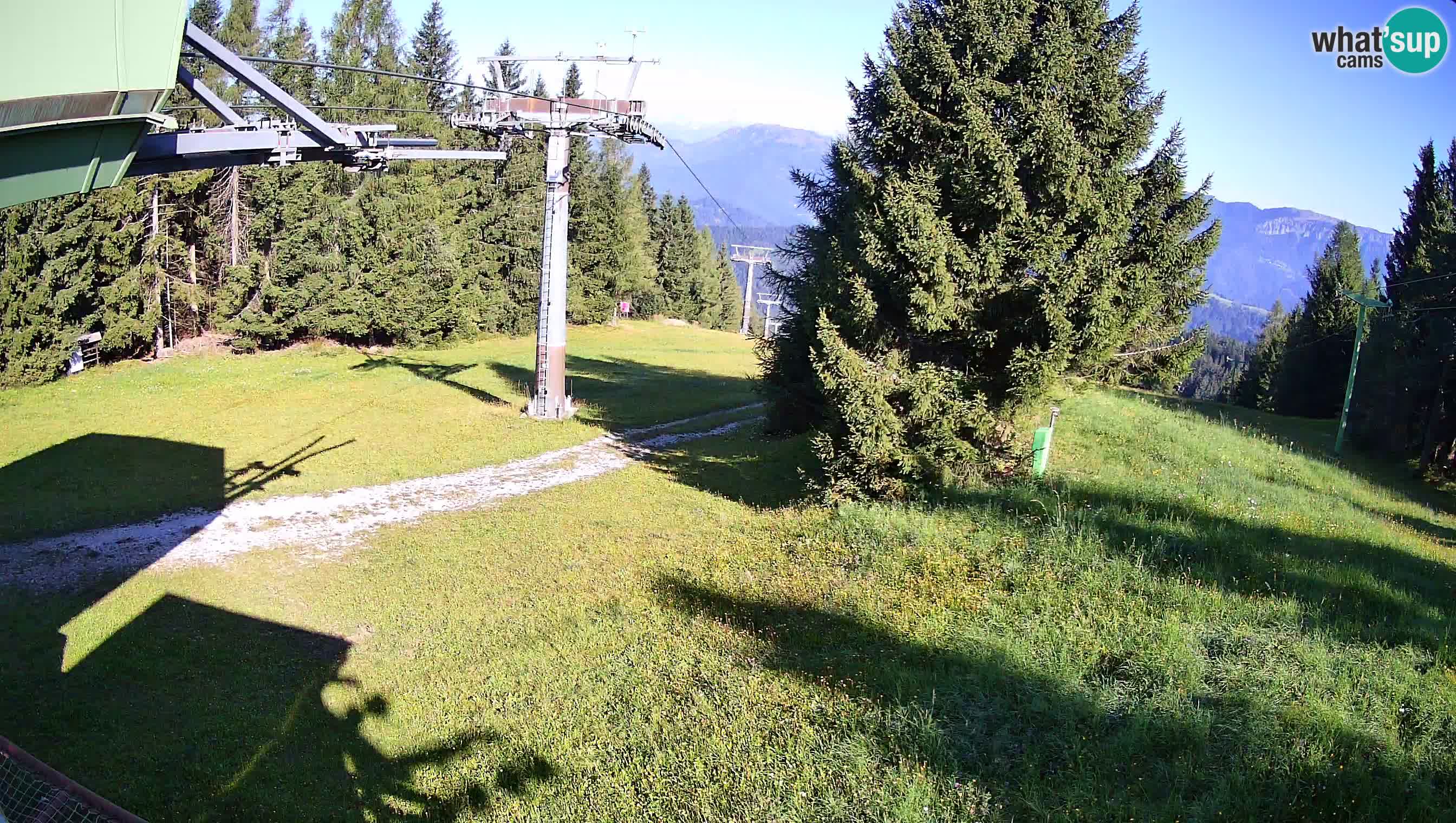 Smušišče Cerkno spletna kamera Lom zgornja proga