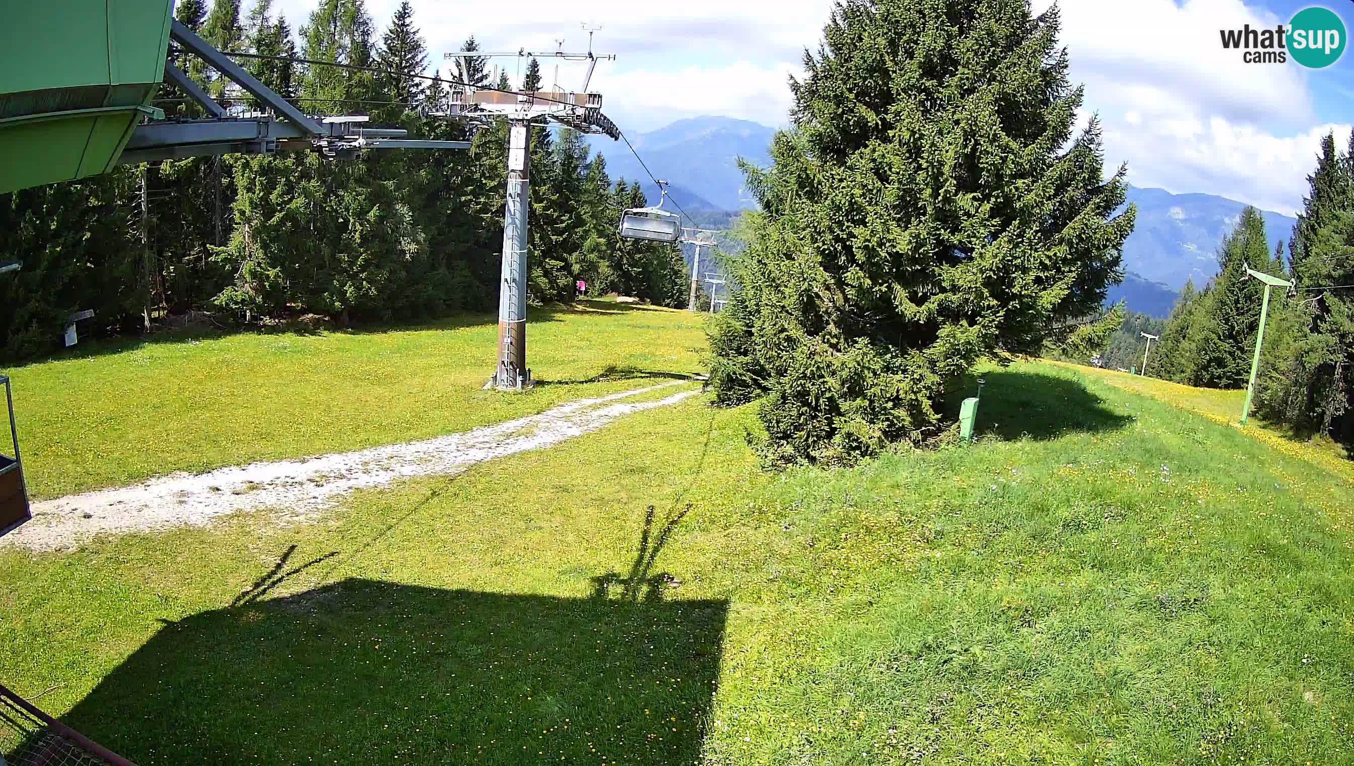 Skijalište Cerkno web kamera Lom – Slovenija