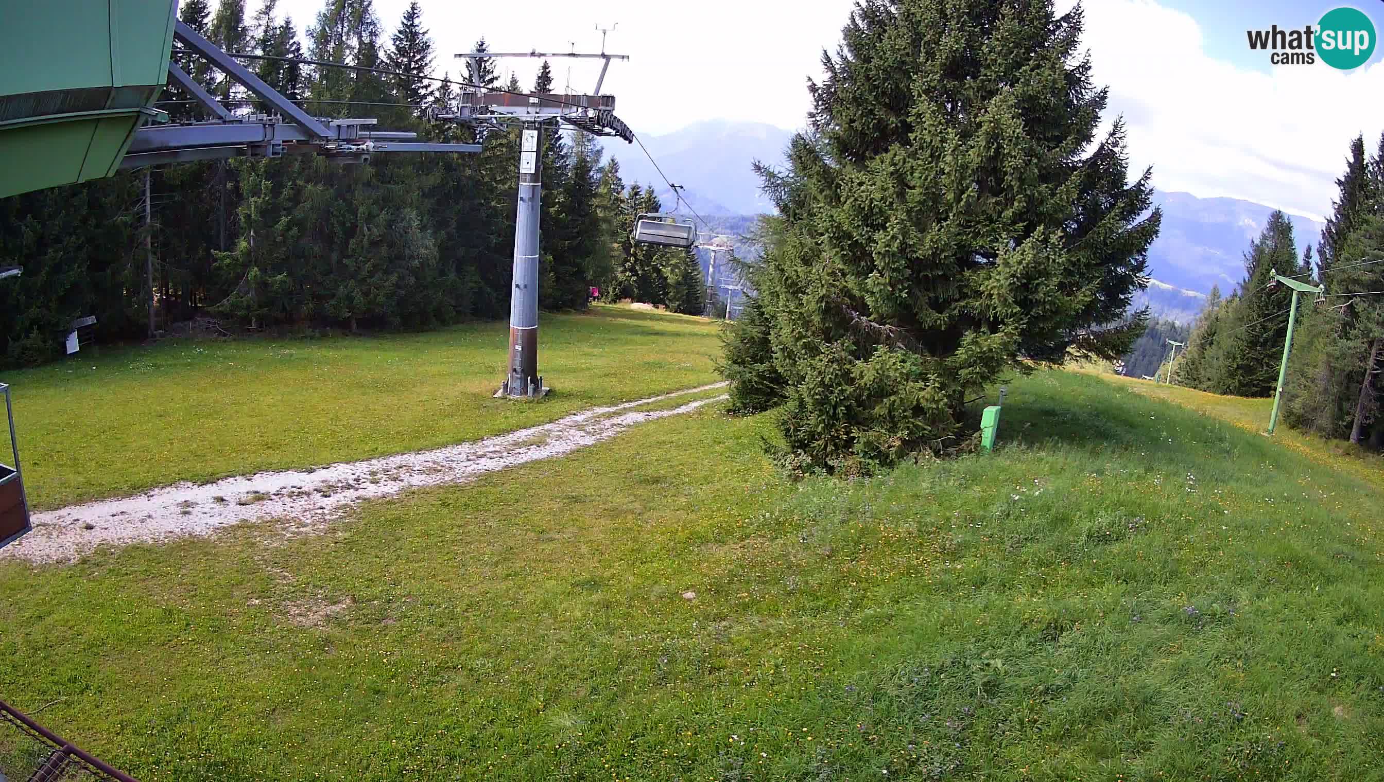 Centre de ski de Cerkno webcam Lom – Slovénie