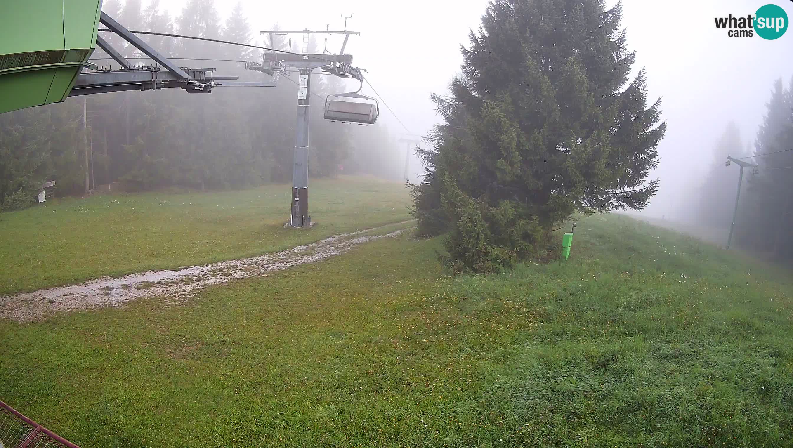 Skijalište Cerkno web kamera Lom – Slovenija