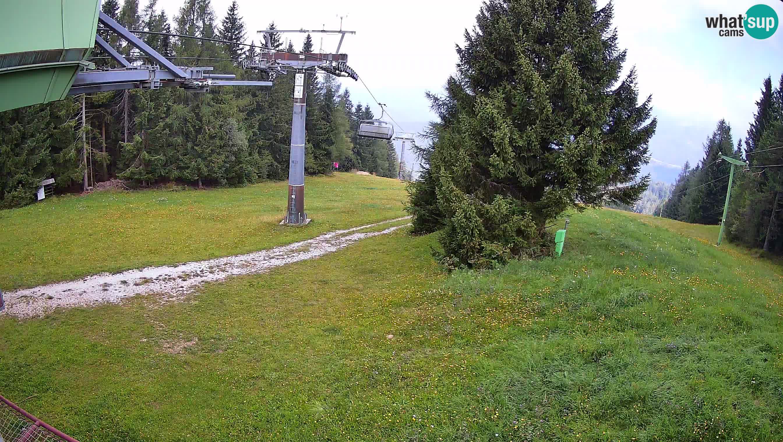 Centre de ski de Cerkno webcam Lom – Slovénie