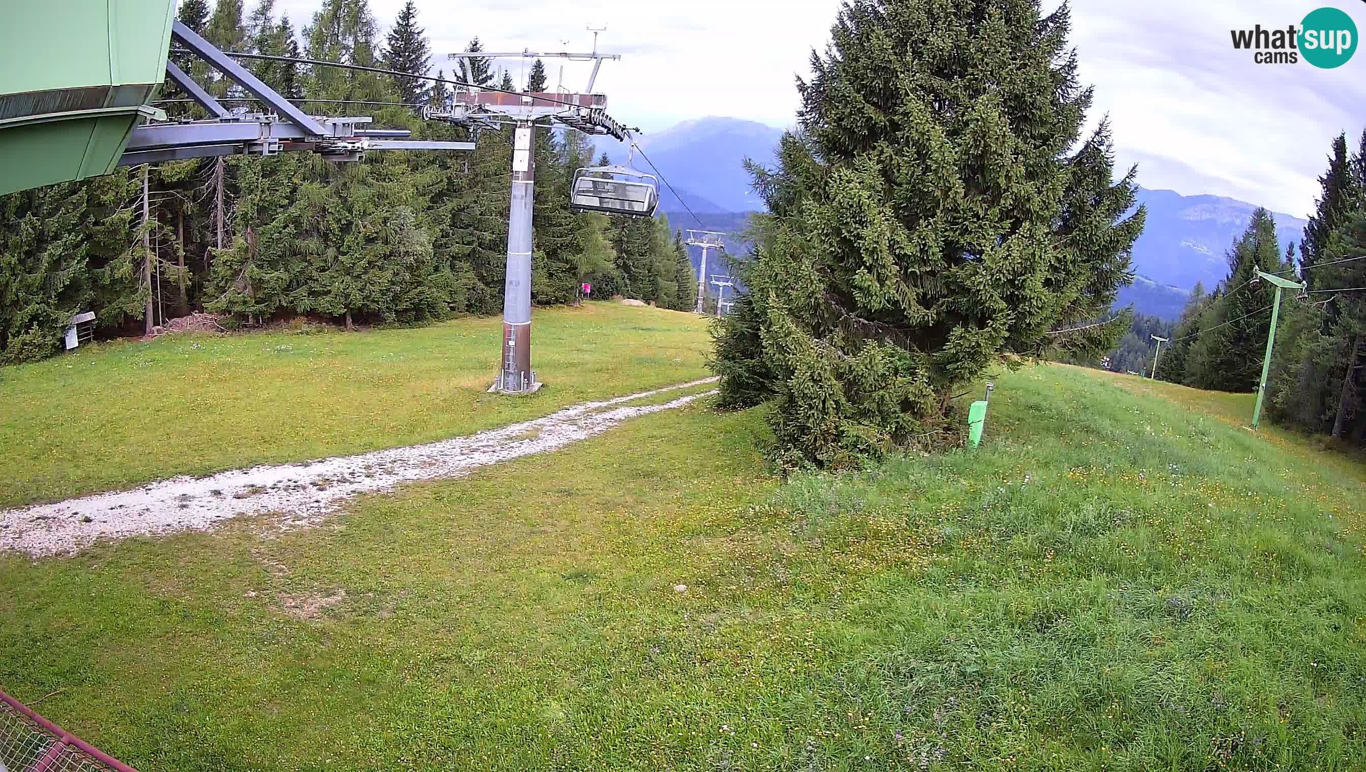 Smušišče Cerkno spletna kamera Lom zgornja proga