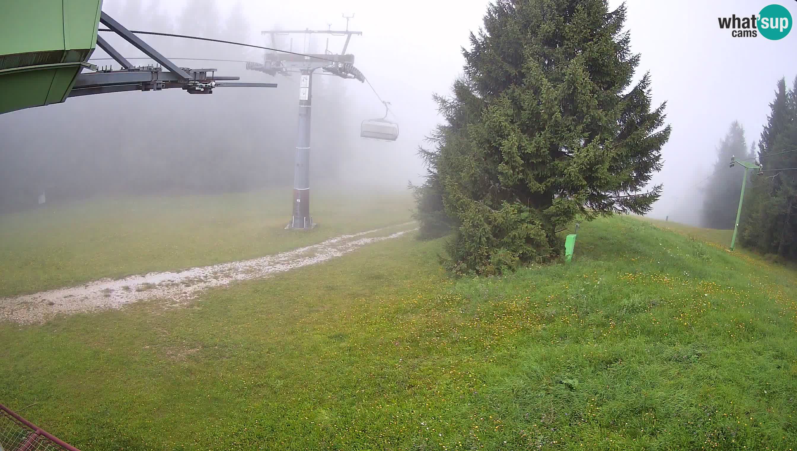 Centre de ski de Cerkno webcam Lom – Slovénie