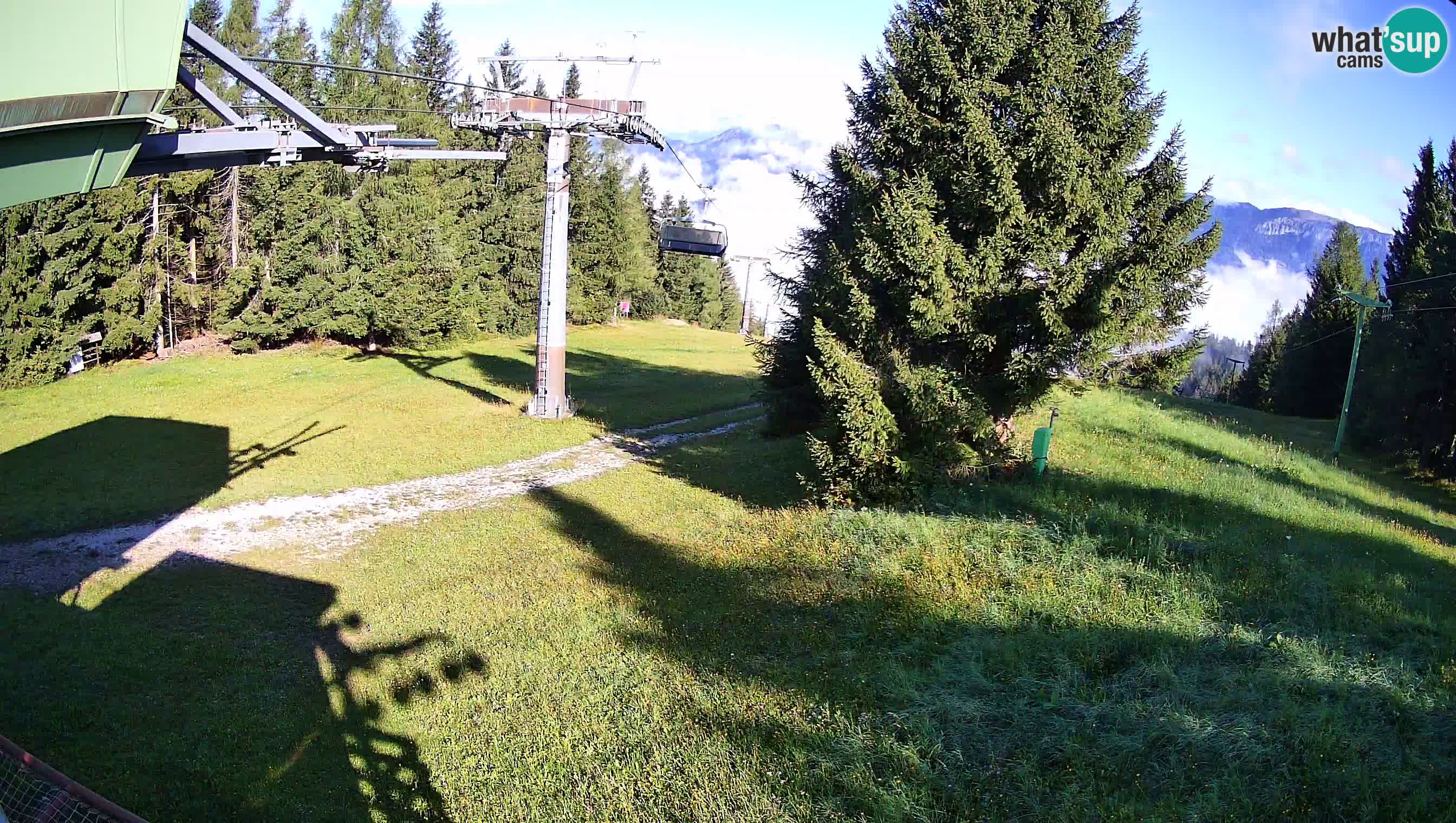 Skijalište Cerkno web kamera Lom – Slovenija