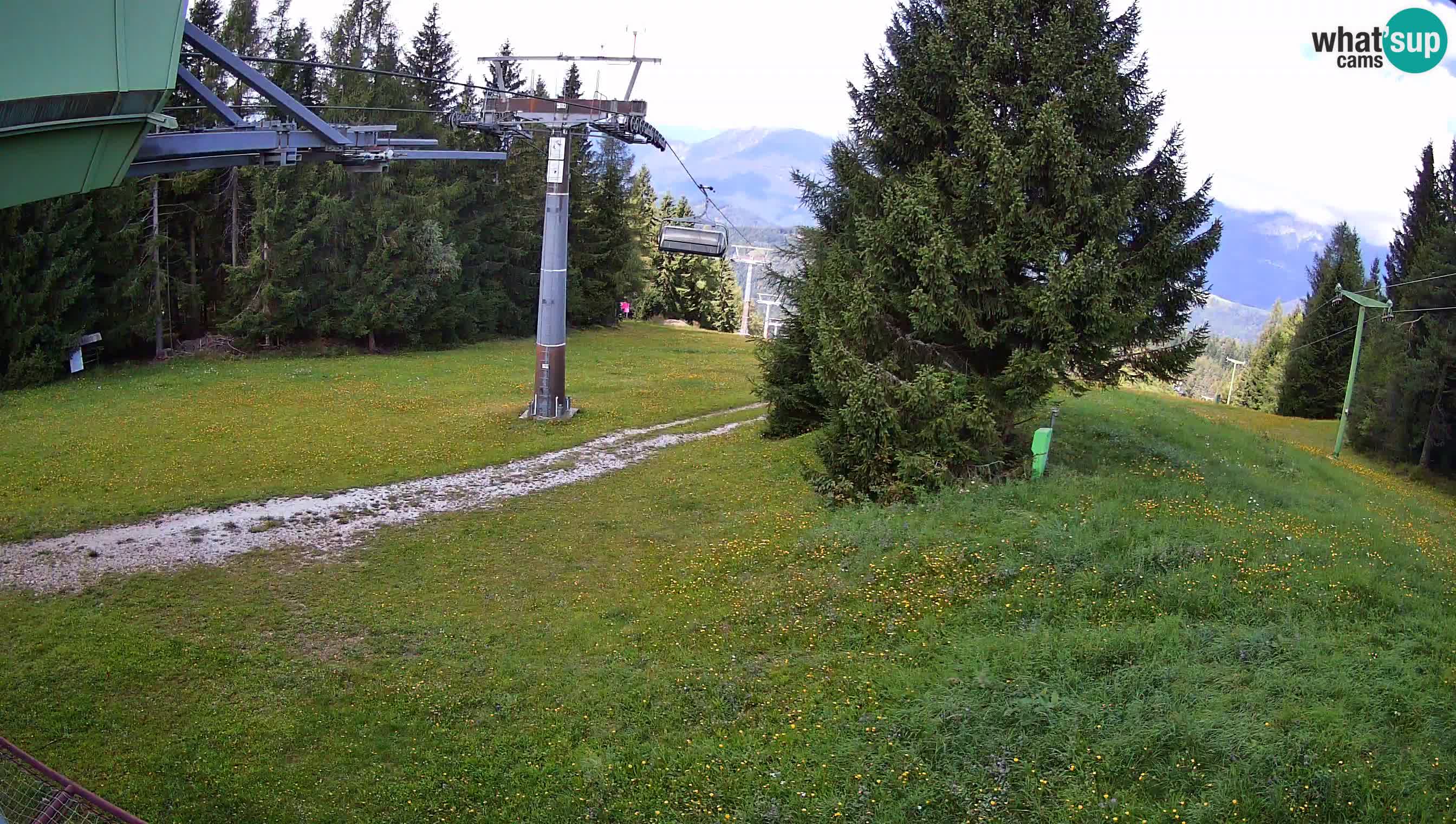 Centre de ski de Cerkno webcam Lom – Slovénie