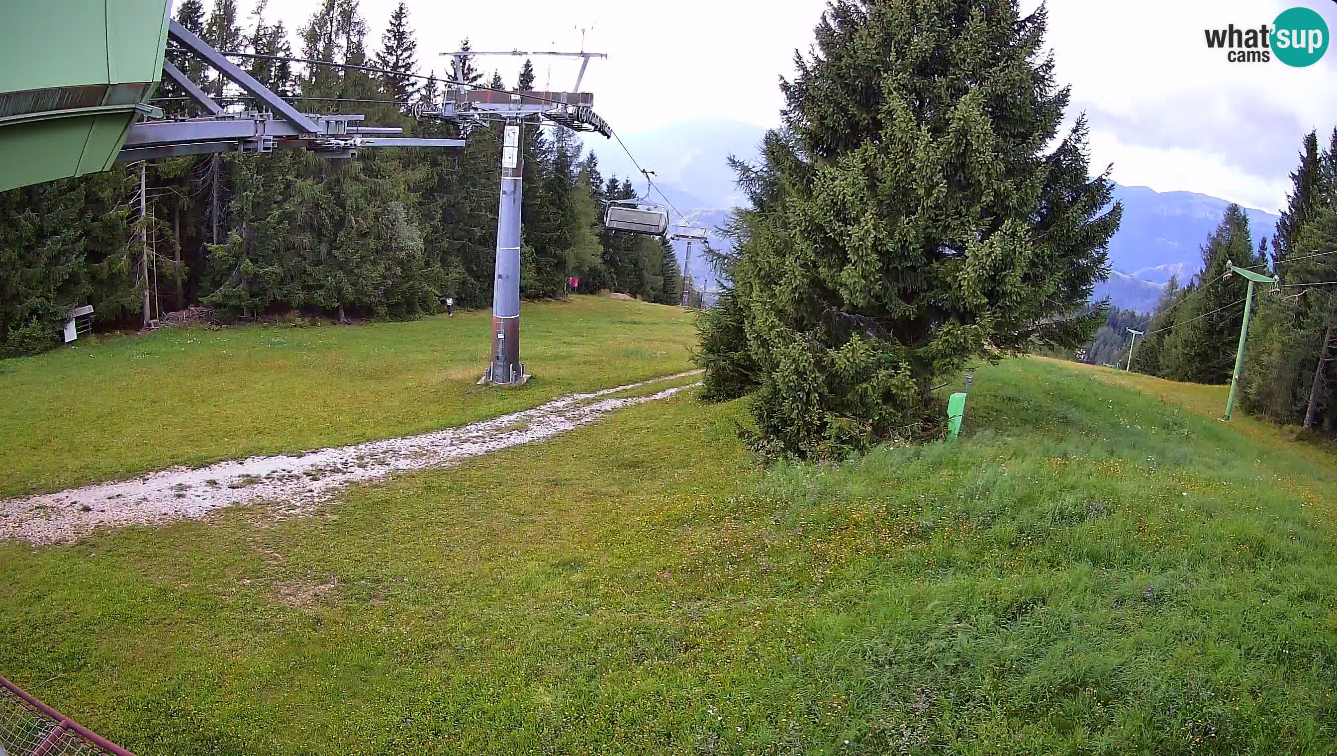 Smušišče Cerkno spletna kamera Lom zgornja proga