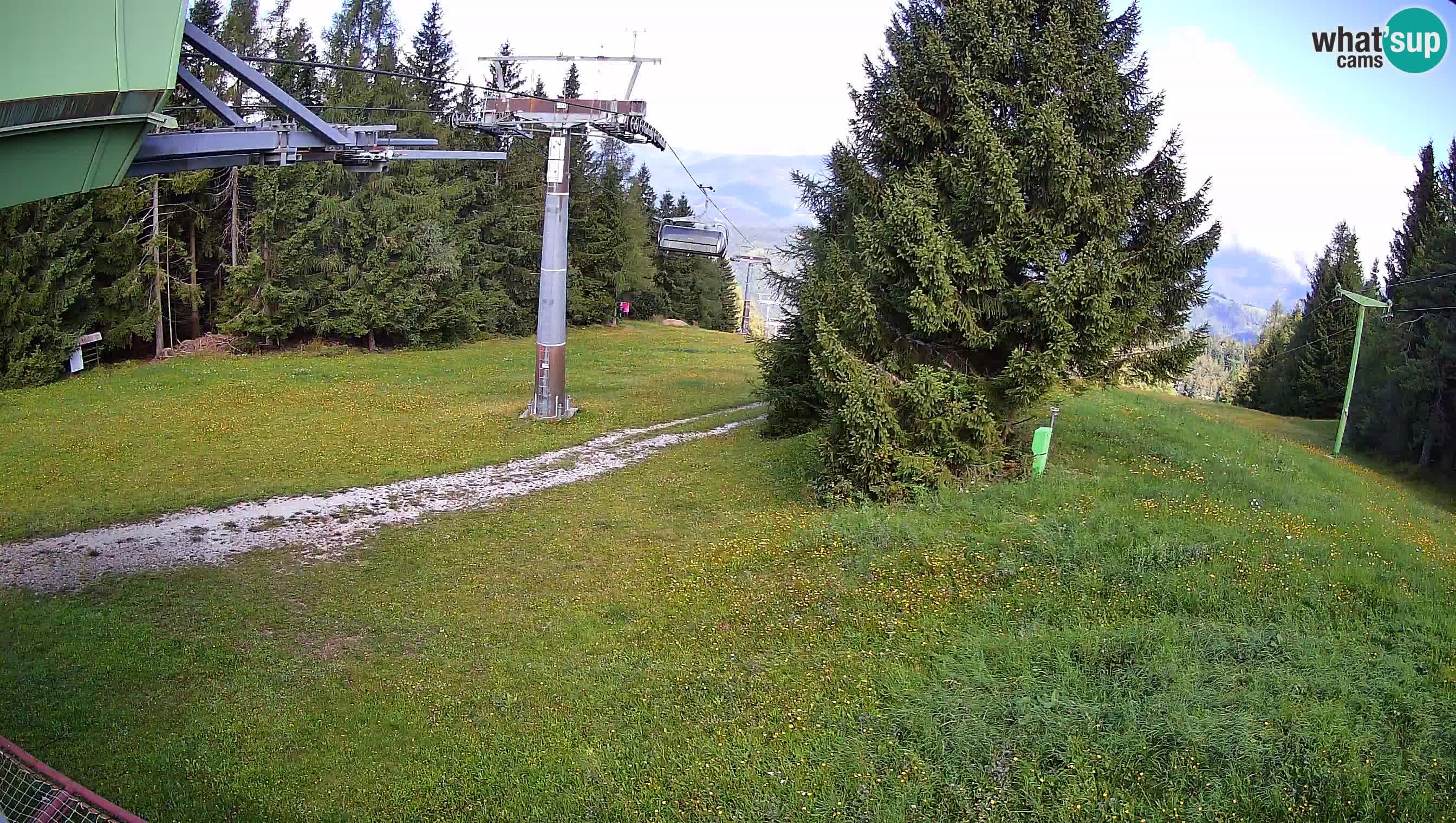 Centre de ski de Cerkno webcam Lom – Slovénie