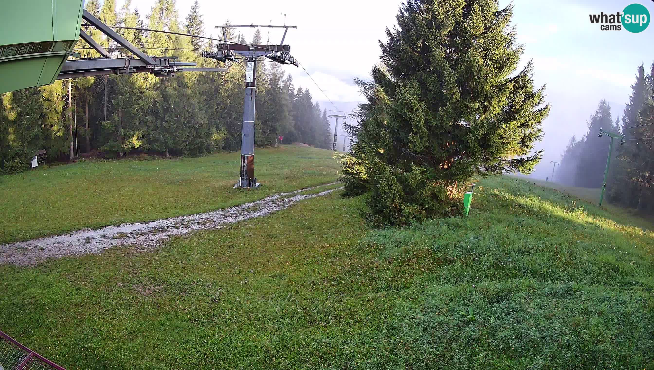 Skizentrum webcam Cerkno Lom – Slowenien