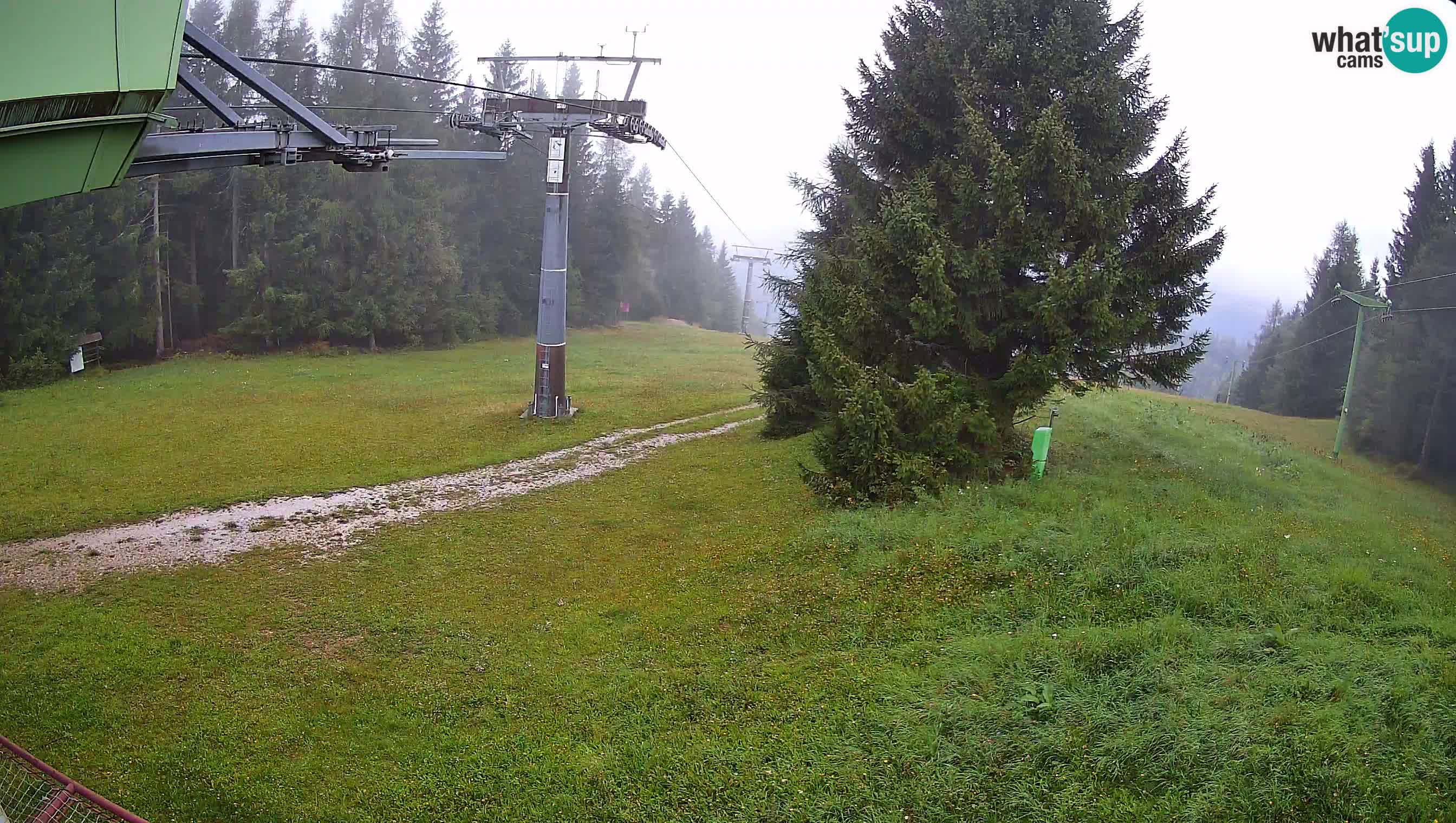 Skijalište Cerkno web kamera Lom – Slovenija
