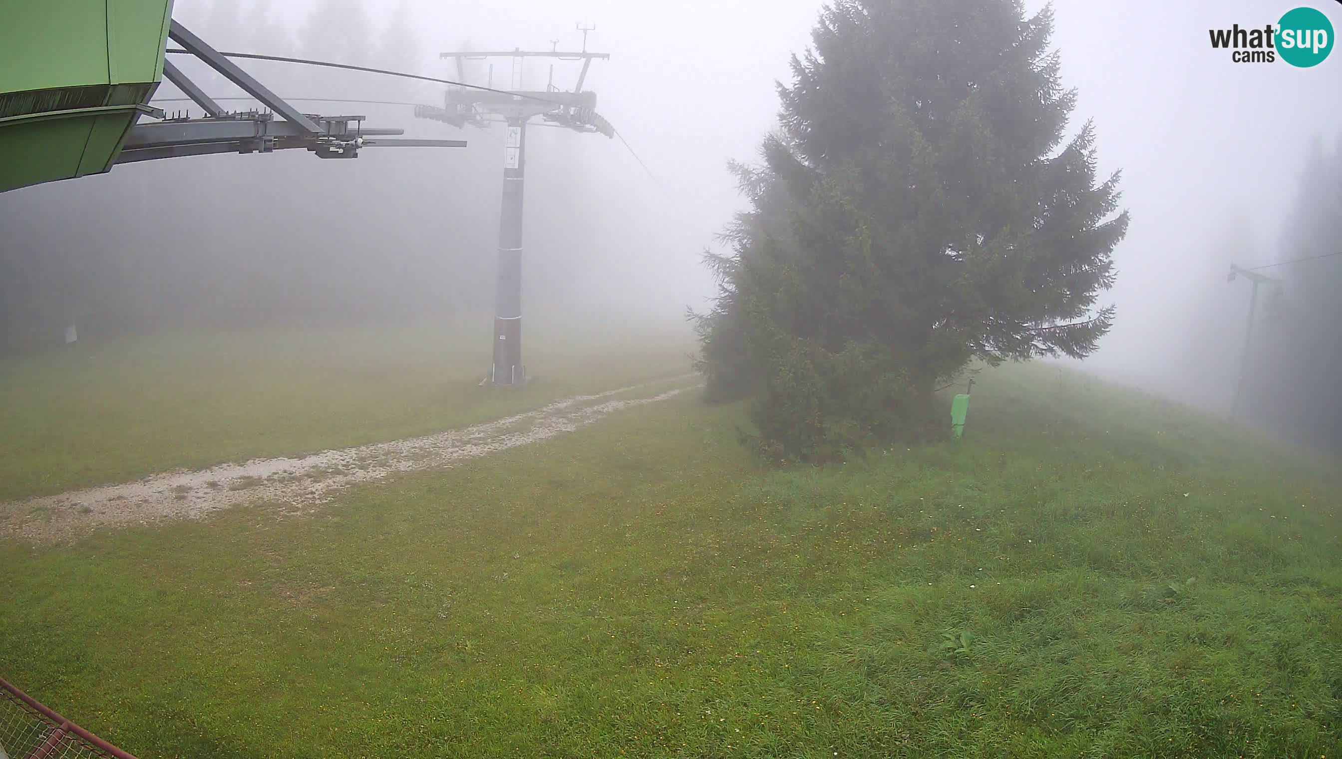 Skijalište Cerkno web kamera Lom – Slovenija