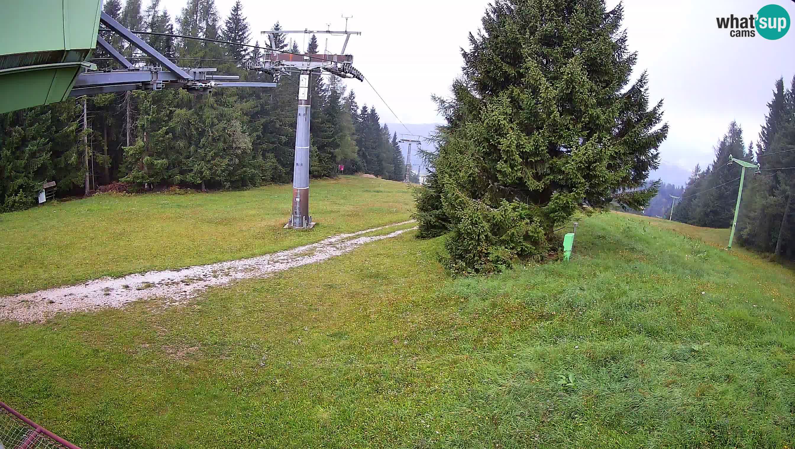 Centre de ski de Cerkno webcam Lom – Slovénie