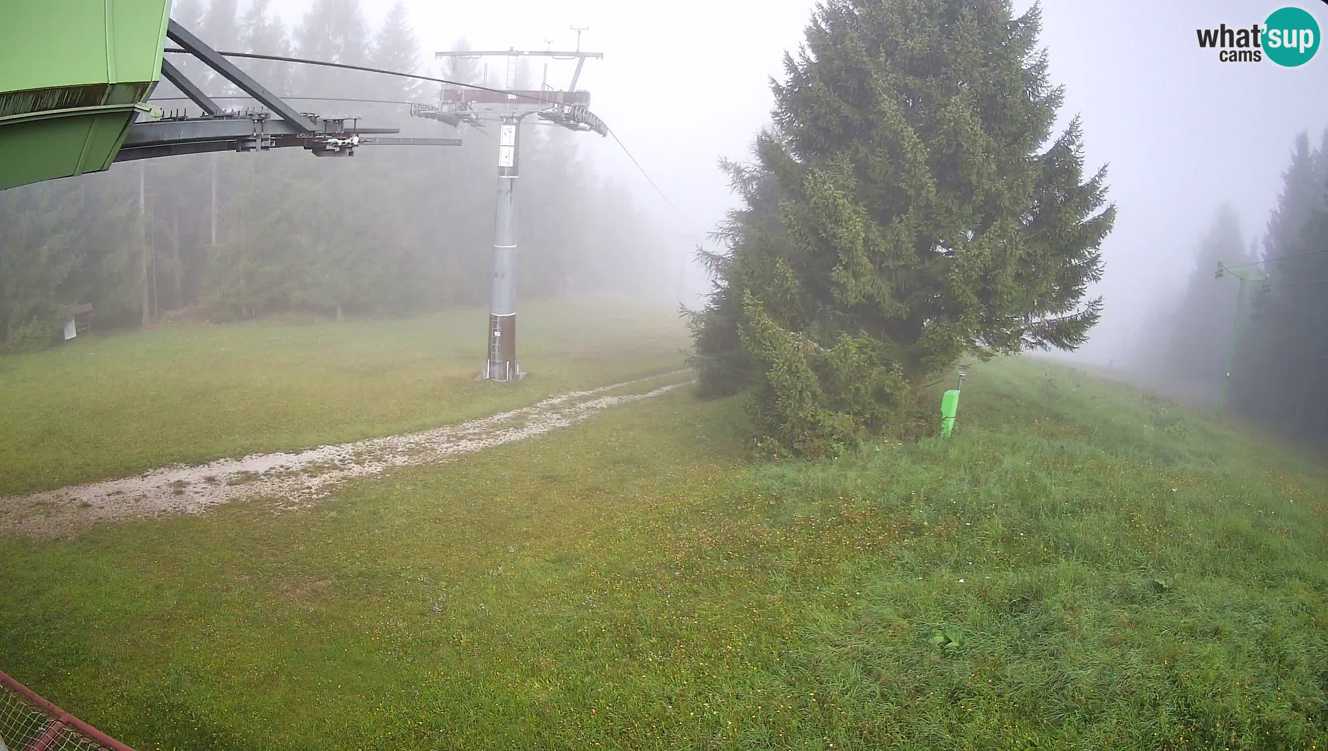 Cámara en vivo Estación de esquí de Cerkno Lom – Eslovenia