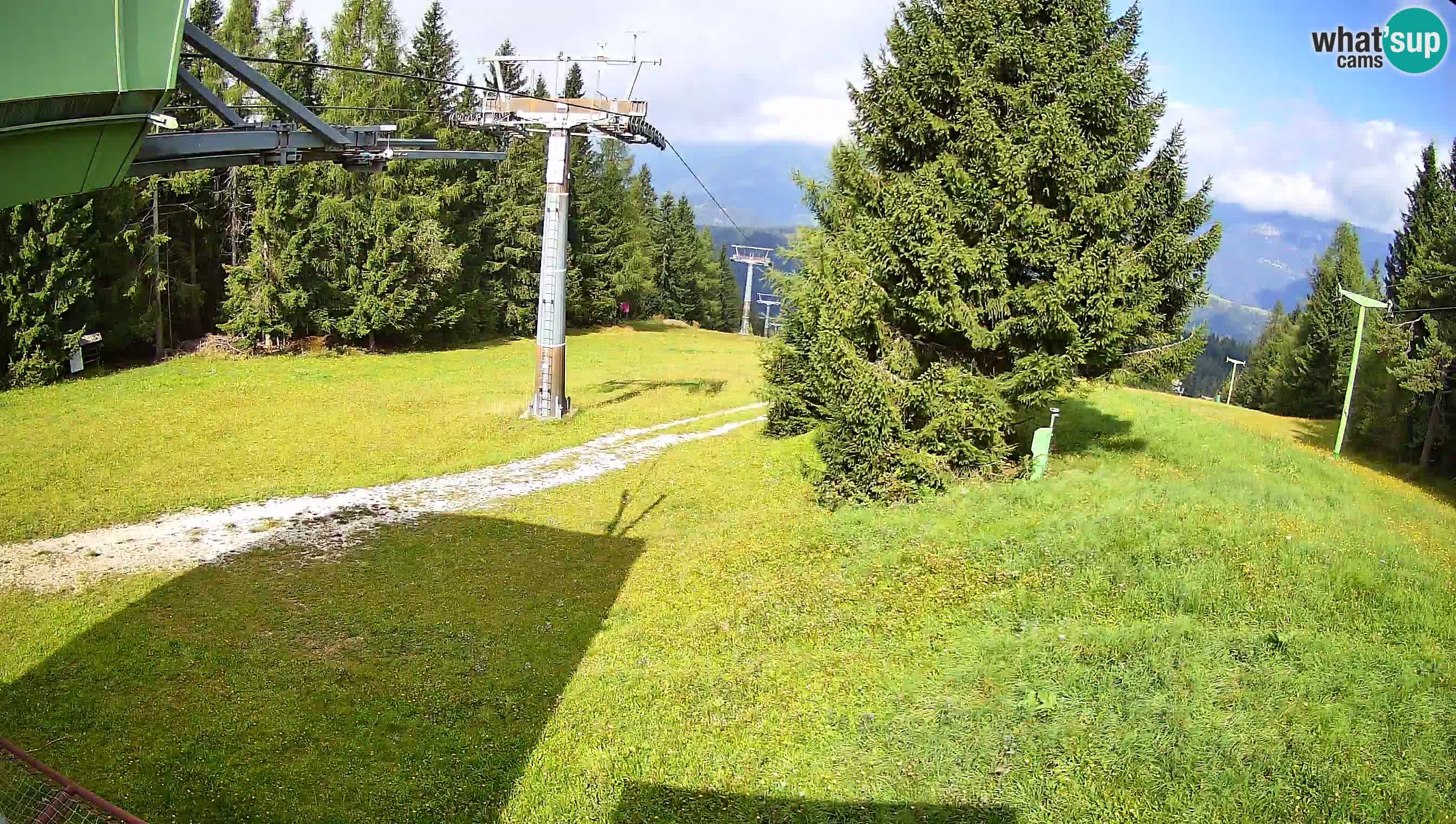 Centre de ski de Cerkno webcam Lom – Slovénie