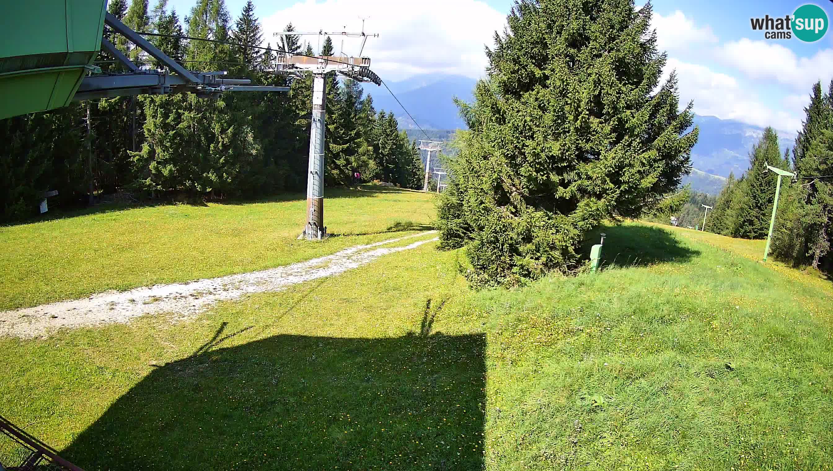 Centre de ski de Cerkno webcam Lom – Slovénie