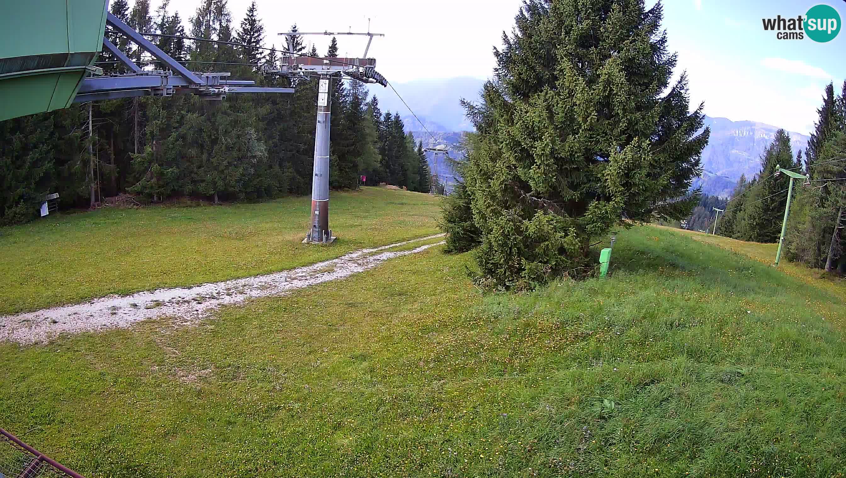 Smušišče Cerkno spletna kamera Lom zgornja proga