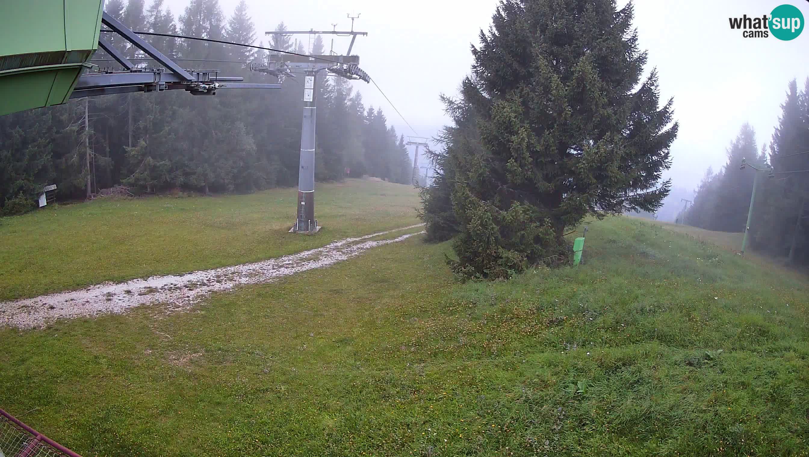 Centre de ski de Cerkno webcam Lom – Slovénie