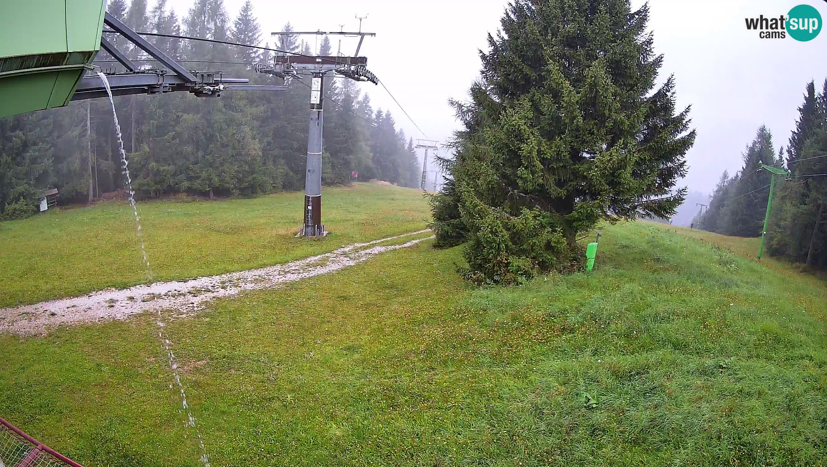 Centre de ski de Cerkno webcam Lom – Slovénie