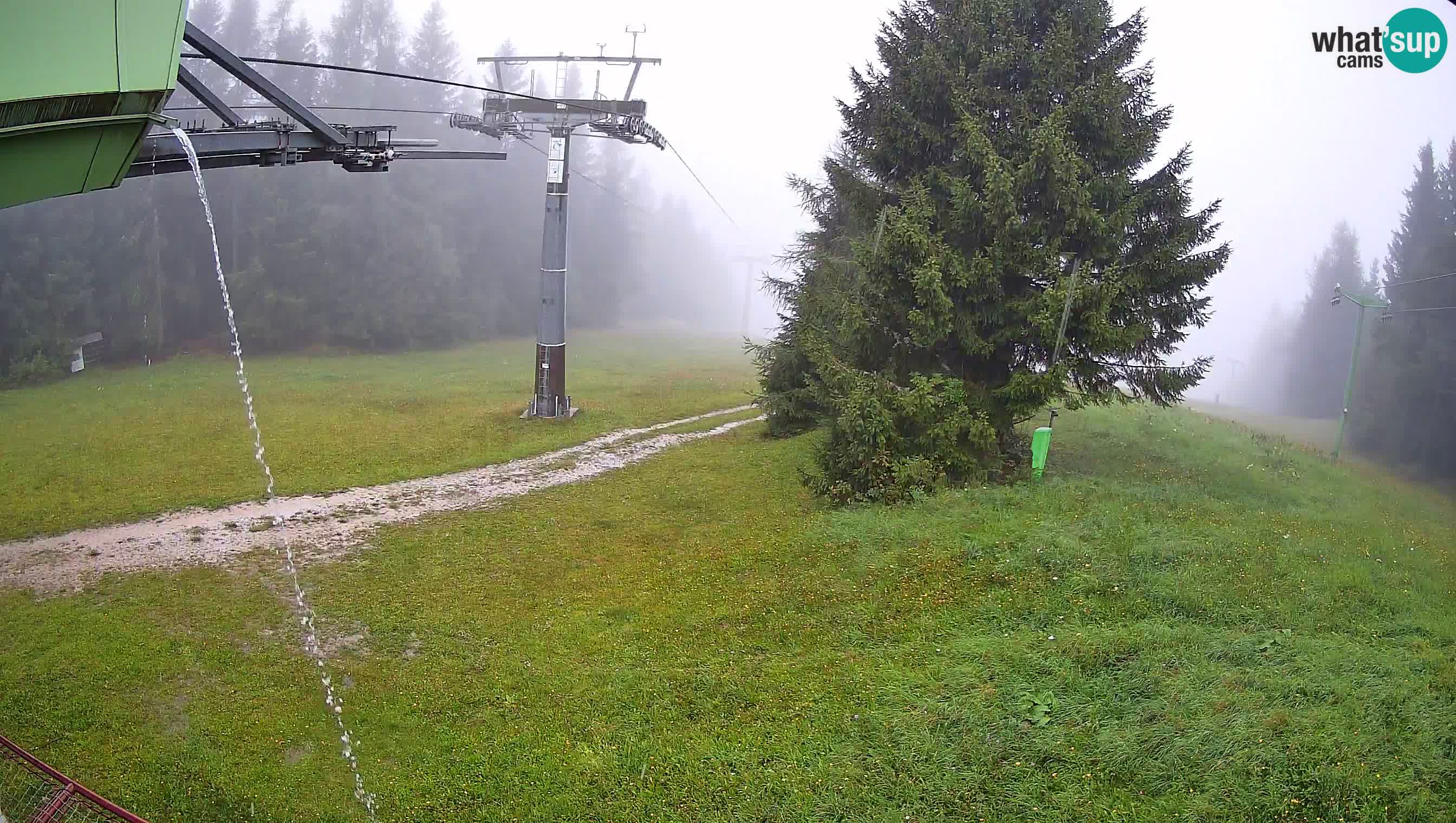 Centre de ski de Cerkno webcam Lom – Slovénie