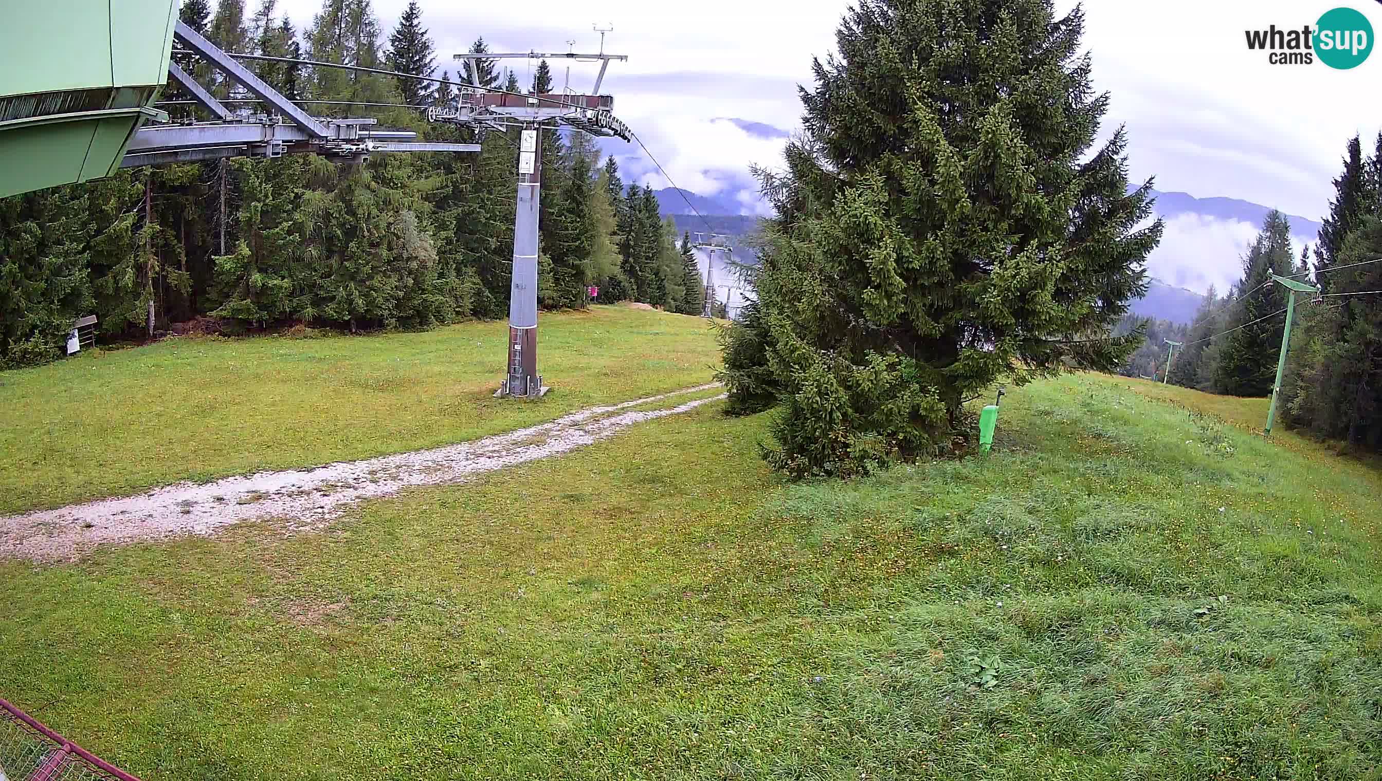 Skijalište Cerkno web kamera Lom – Slovenija