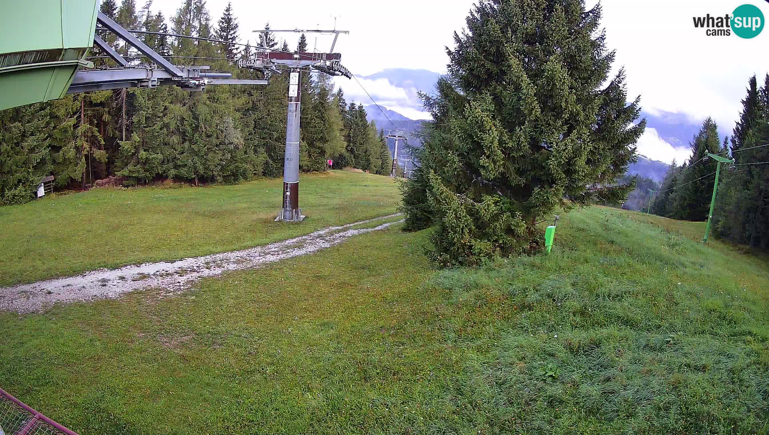 Skijalište Cerkno web kamera Lom – Slovenija