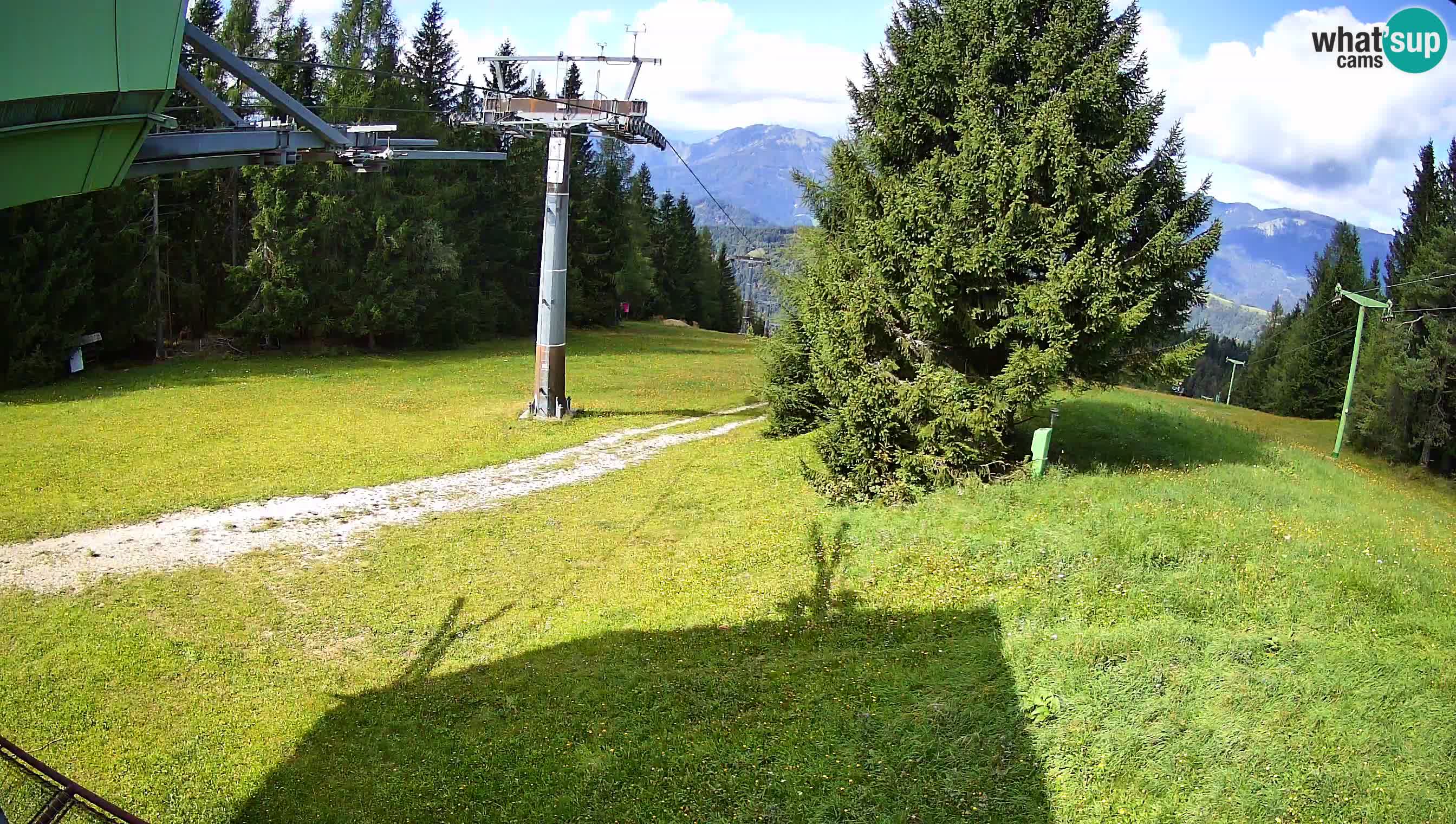 Centre de ski de Cerkno webcam Lom – Slovénie